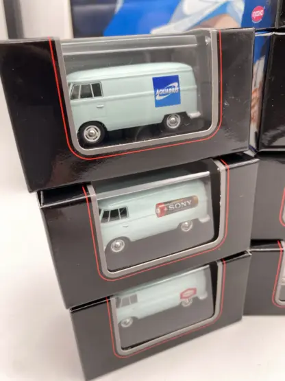 set de 10 Combi T1 Volkswagen - Circle k Sunkus Kyosho Japon NIB – Image 7