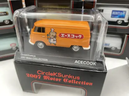 set de 10 Combi T1 Volkswagen - Circle k Sunkus Kyosho Japon NIB – Image 5