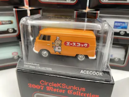 set de 10 Combi T1 Volkswagen - Circle k Sunkus Kyosho Japon NIB – Image 4