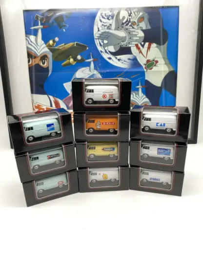 set de 10 Combi T1 Volkswagen - Circle k Sunkus Kyosho Japon NIB