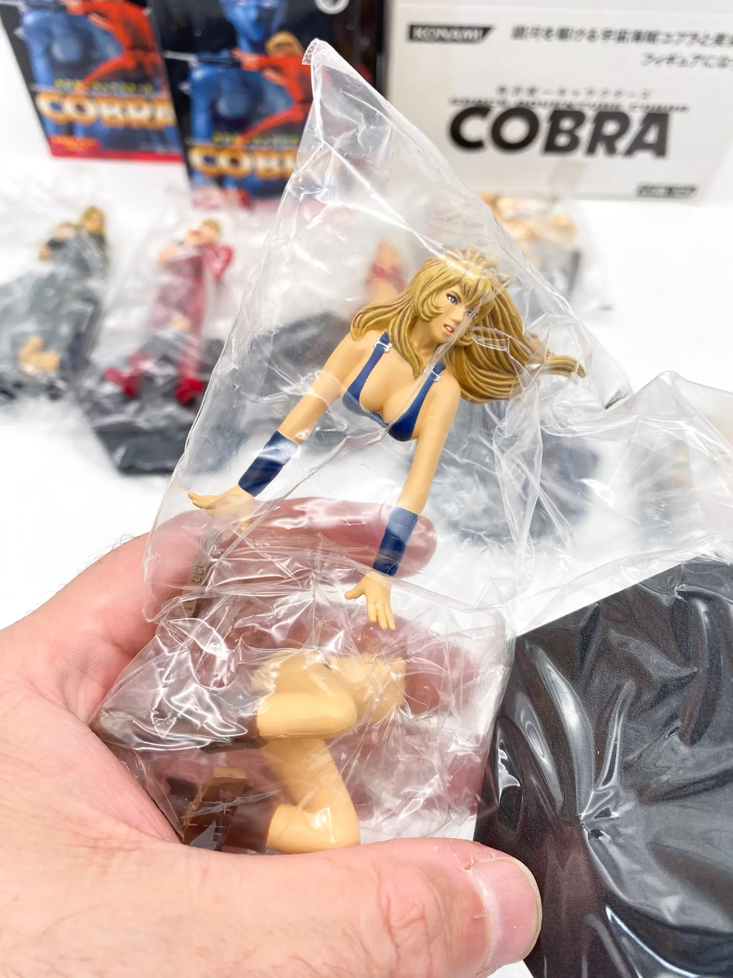 COBRA Space Adventure - Buichi Terasawa 7 figurines Konami 2004 full set NEW – Image 9