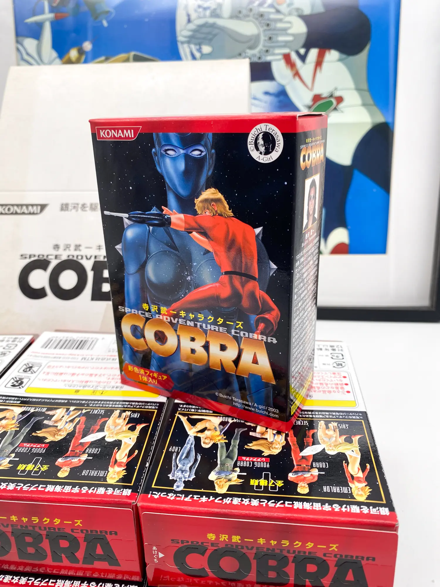 COBRA Space Adventure - Buichi Terasawa 7 figurines Konami 2004 full set NEW – Image 4