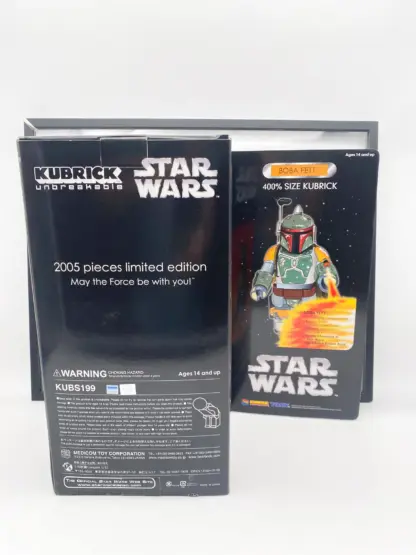 Boba Fett Kubrick 400% Medicom Toy 2005 Limited Edition WF2005 Japan Rare