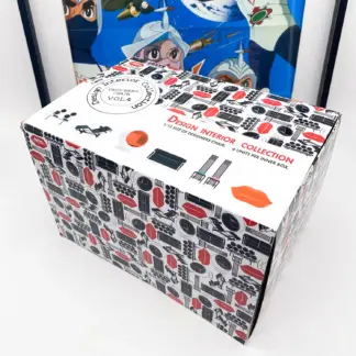 Miniature Designer Chairs Vol4 REAC/Reina Japan Design Interior Collection full box