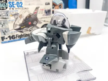 F16 Scramble Egg SE-02 Fighting Falcon Bandai 1984 MIB – Image 26