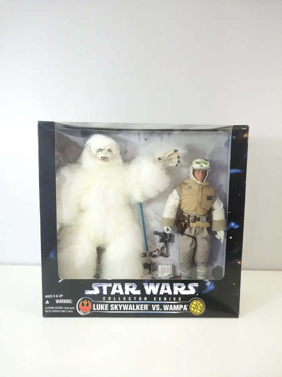 Star Wars Collector Series Luke Skywalker vs Wampa – Hasbro 1997 – NEUF boîte
