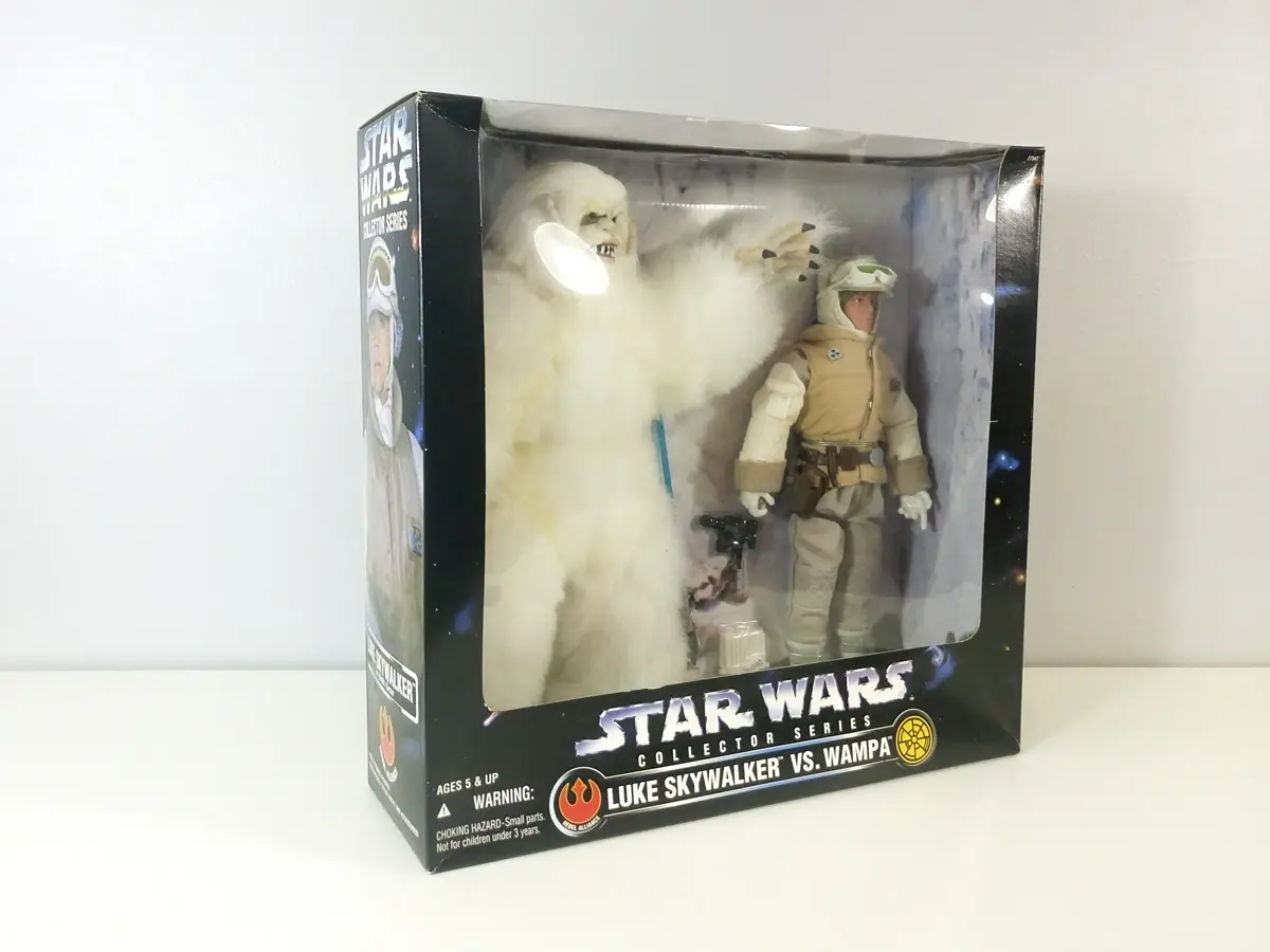 Star Wars Collector Series Luke Skywalker vs Wampa – Hasbro 1997 – NEUF boîte – Image 6