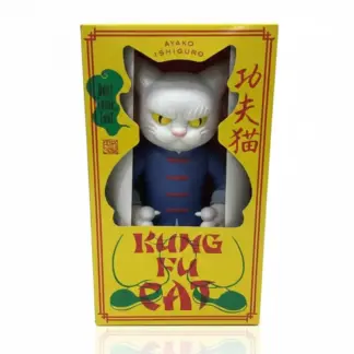 Ayako Ishiguro KUNG FU CAT Figurine Soft Vinyl Designer Toy KITAN CLUB RARE