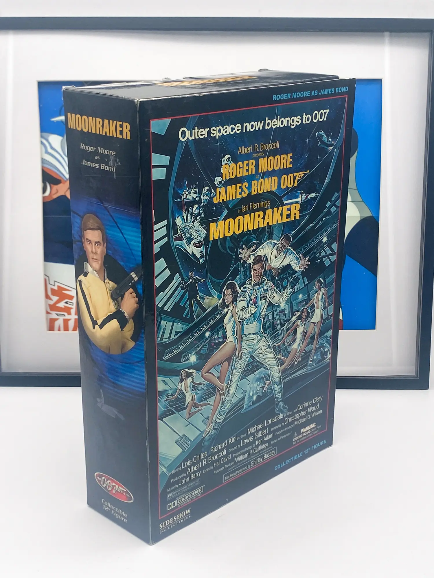 Figurine MOONRAKER James Bond 007 (Roger Moore) Sideshow Collectibles 12" MIB – Image 3