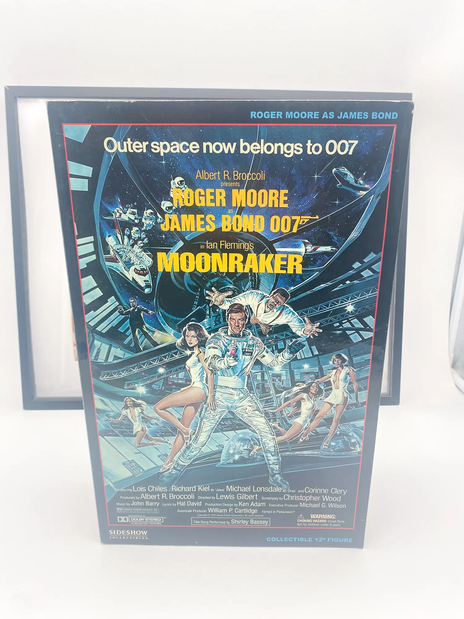 Figurine MOONRAKER James Bond 007 (Roger Moore) Sideshow Collectibles 12" MIB – Image 2