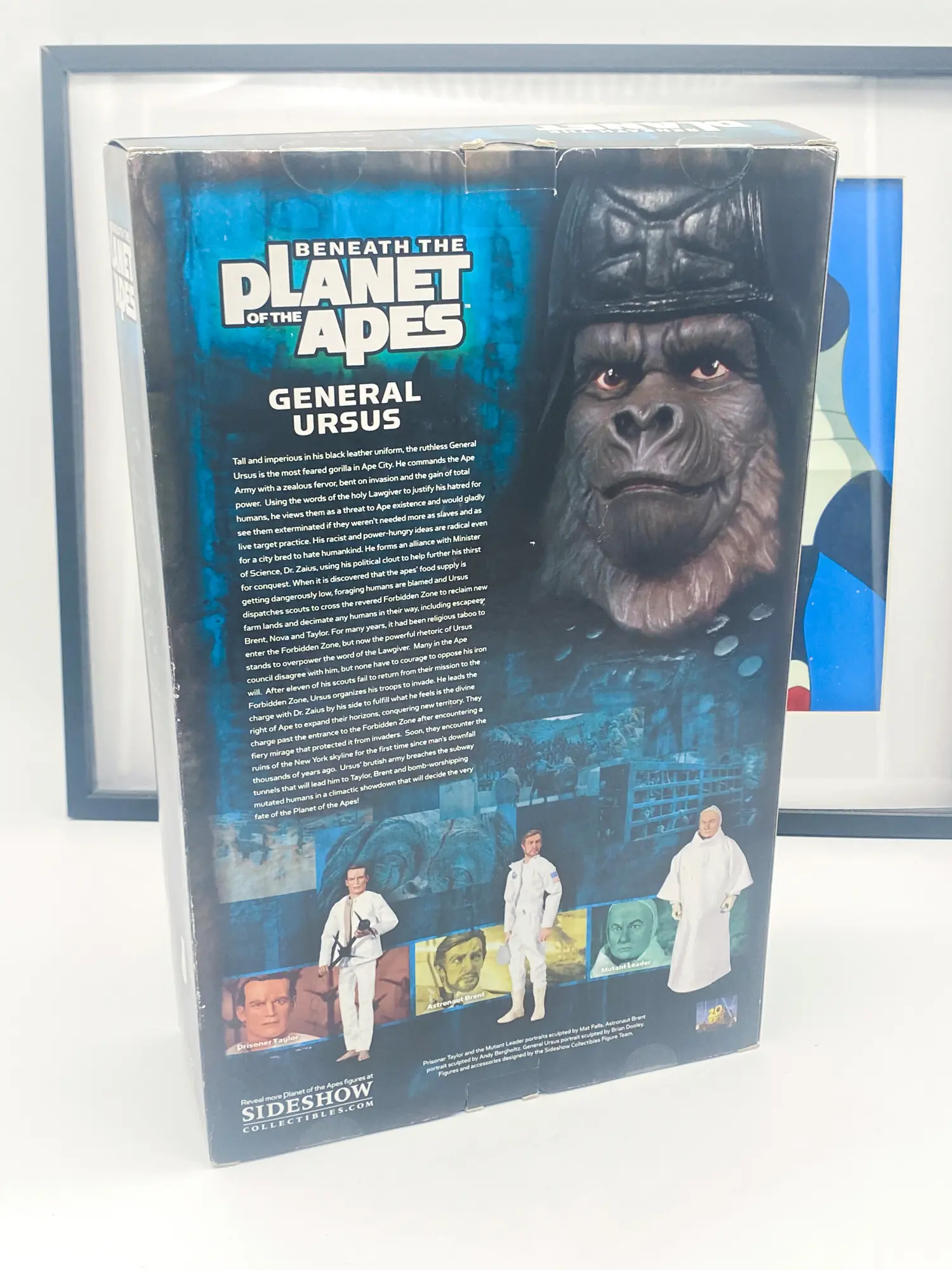 Général Ursus 12" - LA PLANÈTE DES SINGES (Beneath the Planet of the Apes) - Sideshow Collectibles MISB – Image 2