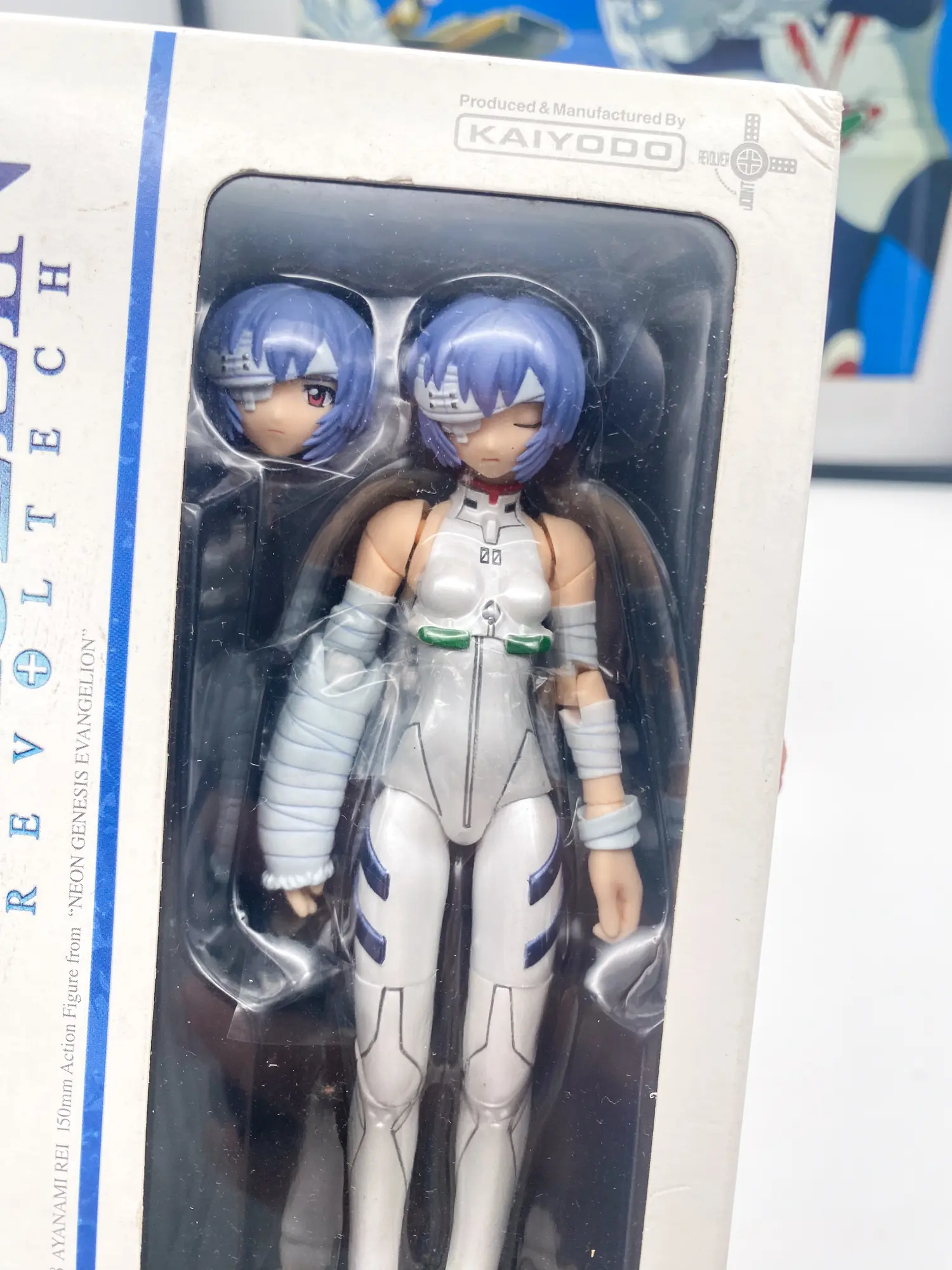 Rei Ayanami (Bandaged Ver.) Evangelion Fraulein Revoltech 008 Kaiyodo