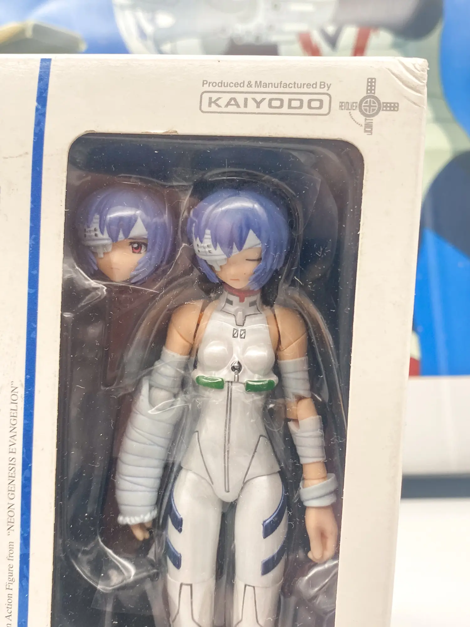 Rei Ayanami (Bandaged Ver.) Evangelion Fraulein Revoltech 008 Kaiyodo MISB – Image 3