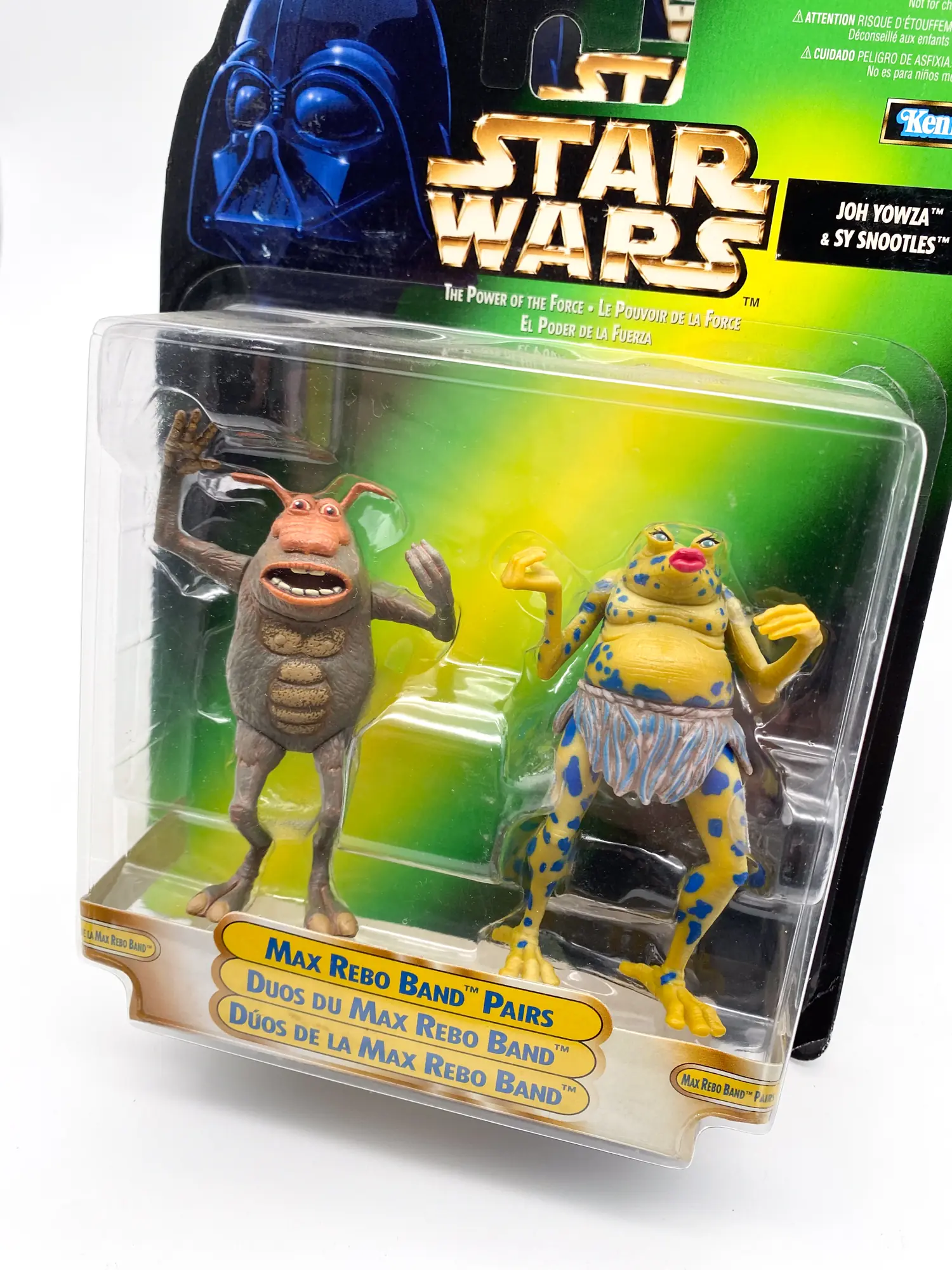 MAX REBO band - set of 3 - Kenner POTF 1998 MISB – Image 5
