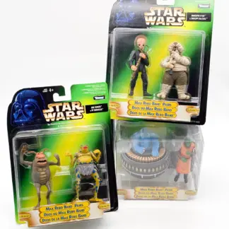 MAX REBO band - set of 3 - Kenner POTF 1998 MISB - 01