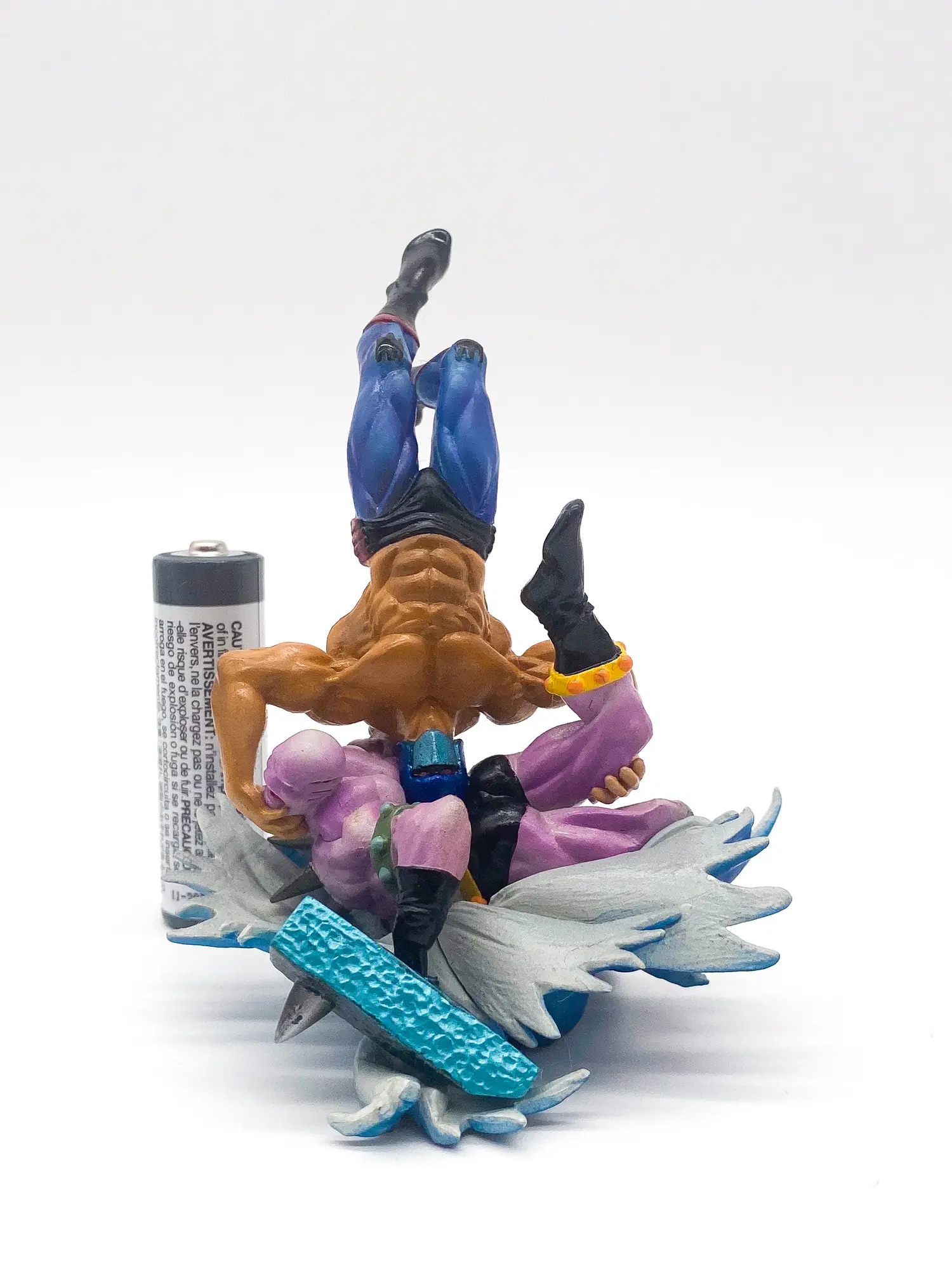 Figurine Kinnikuman Combat Robin Mask vs Junkman Diorama NEO Revolution – Image 3