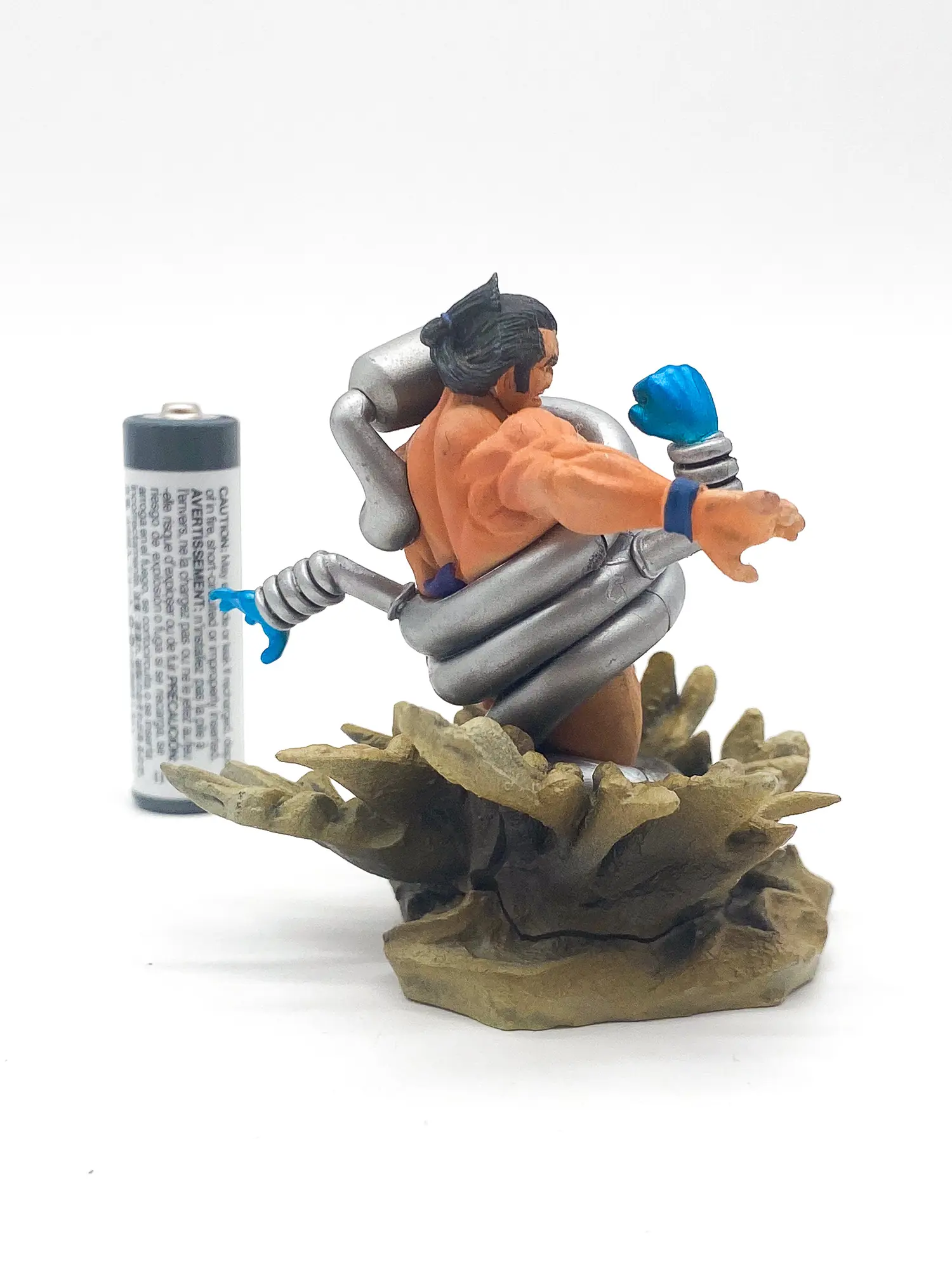 Figurine Kinnikuman - Combat Springman vs Rikishiman (Wolfman) - Diable Chojin Rare – Image 4