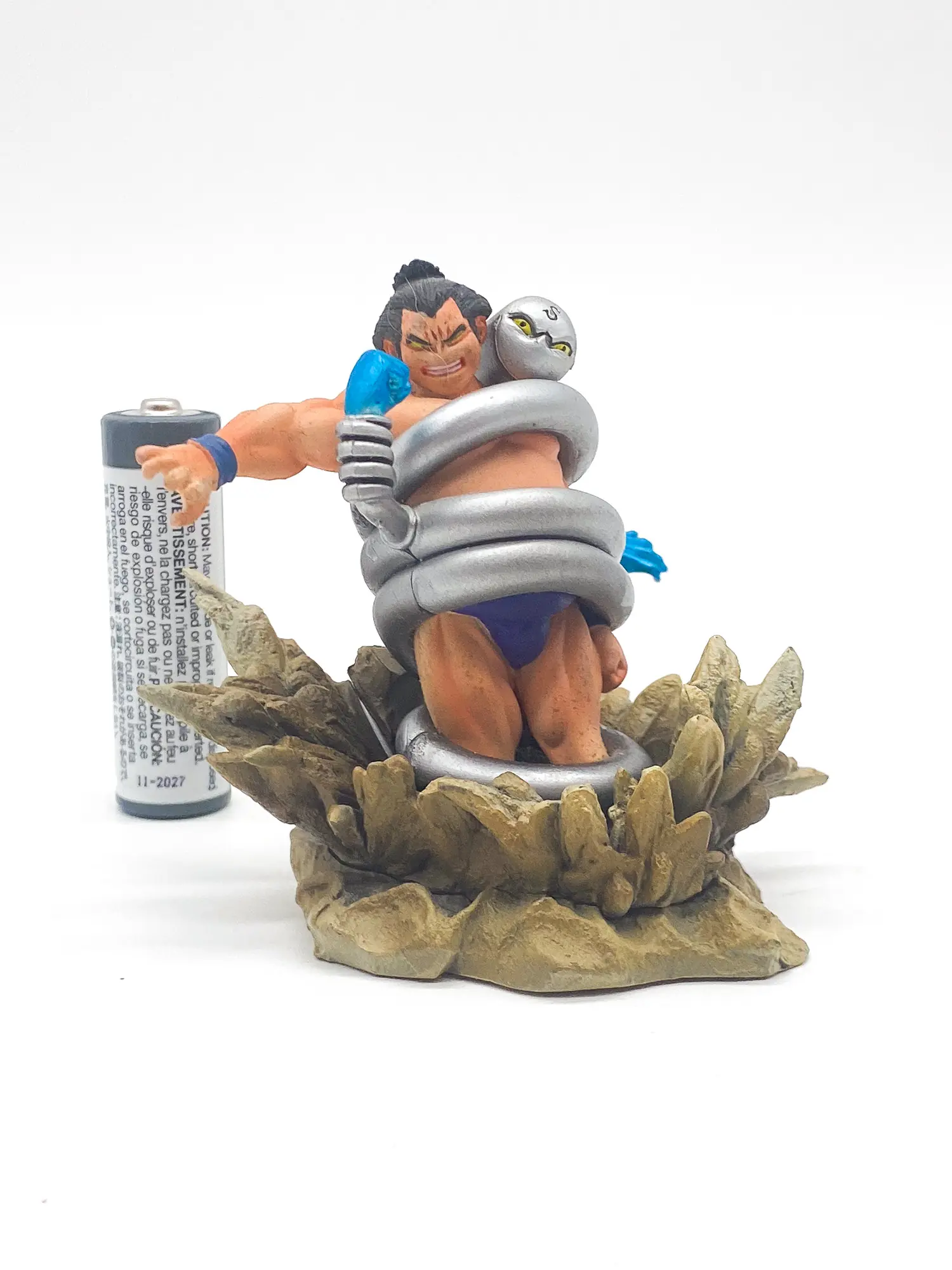 Figurine Kinnikuman - Combat Springman vs Rikishiman (Wolfman) - Diable Chojin Rare – Image 3