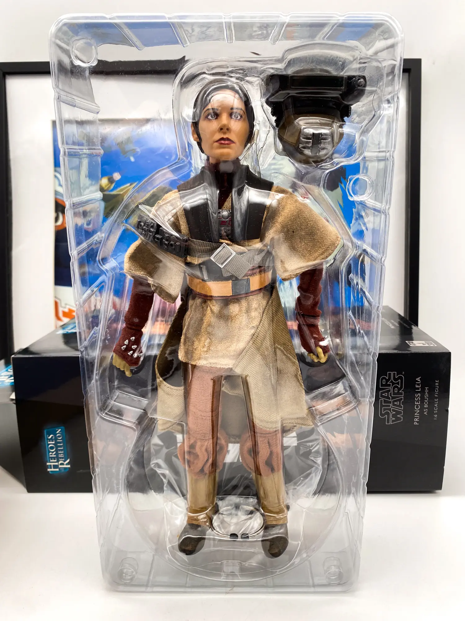 Star Wars Princess Leia as Boushh 1/6 Sideshow Collectibles 2007 MIB – Image 8