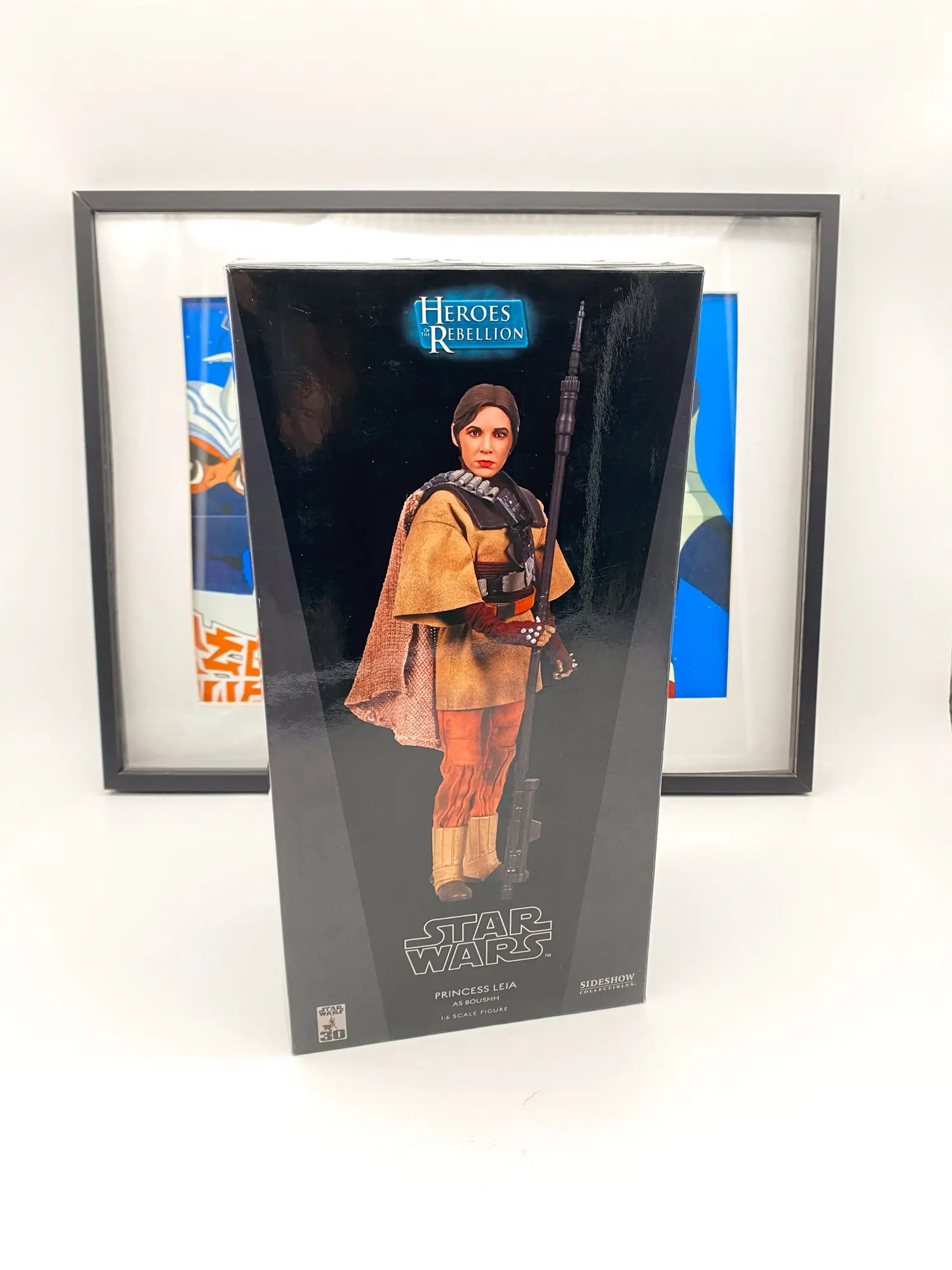 Star Wars Princess Leia as Boushh 1/6 Sideshow Collectibles 2007 MIB