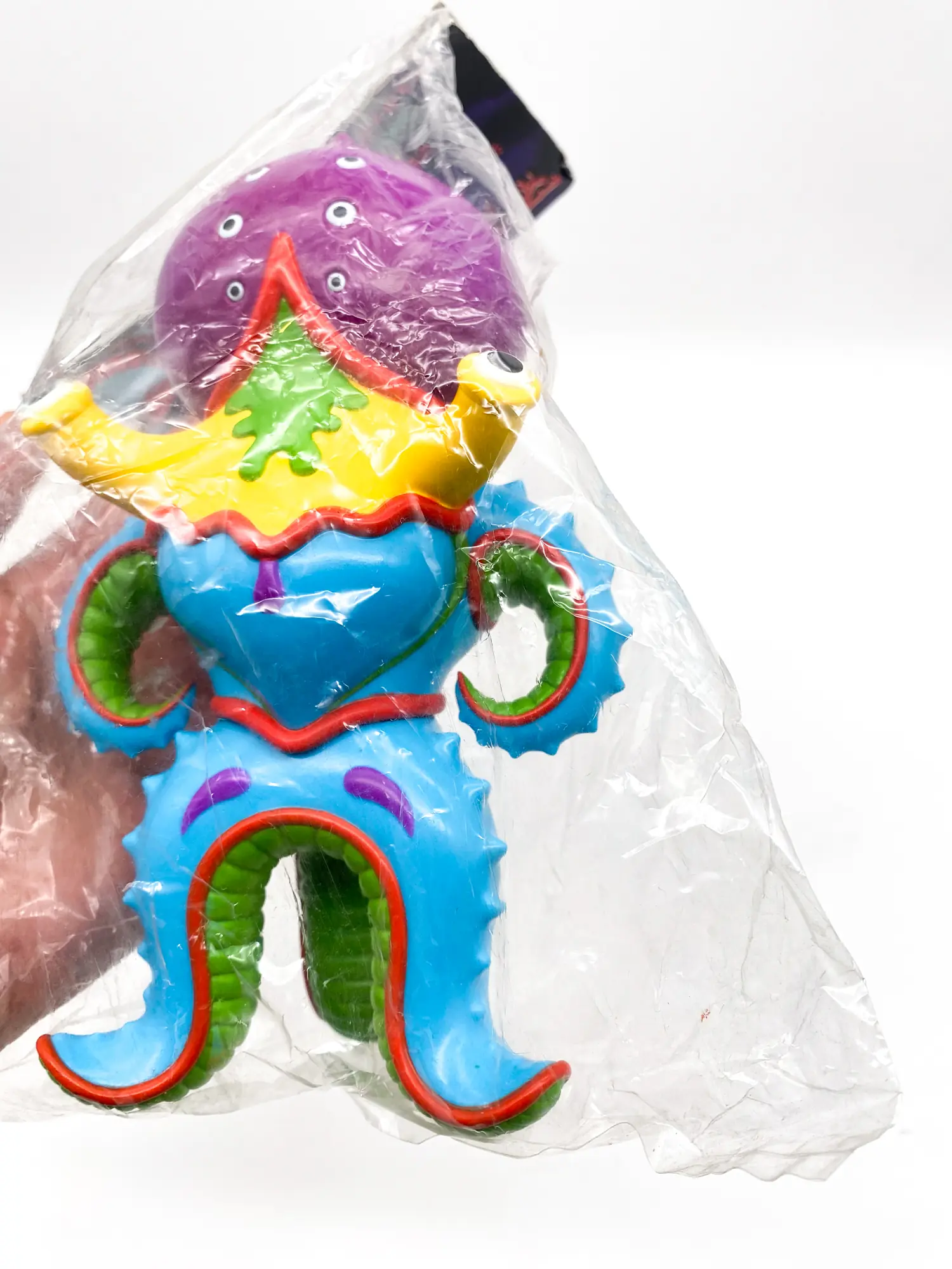 Jim Woodring MANTRA Purple/blue PressPop 2002 Vinyl Figure