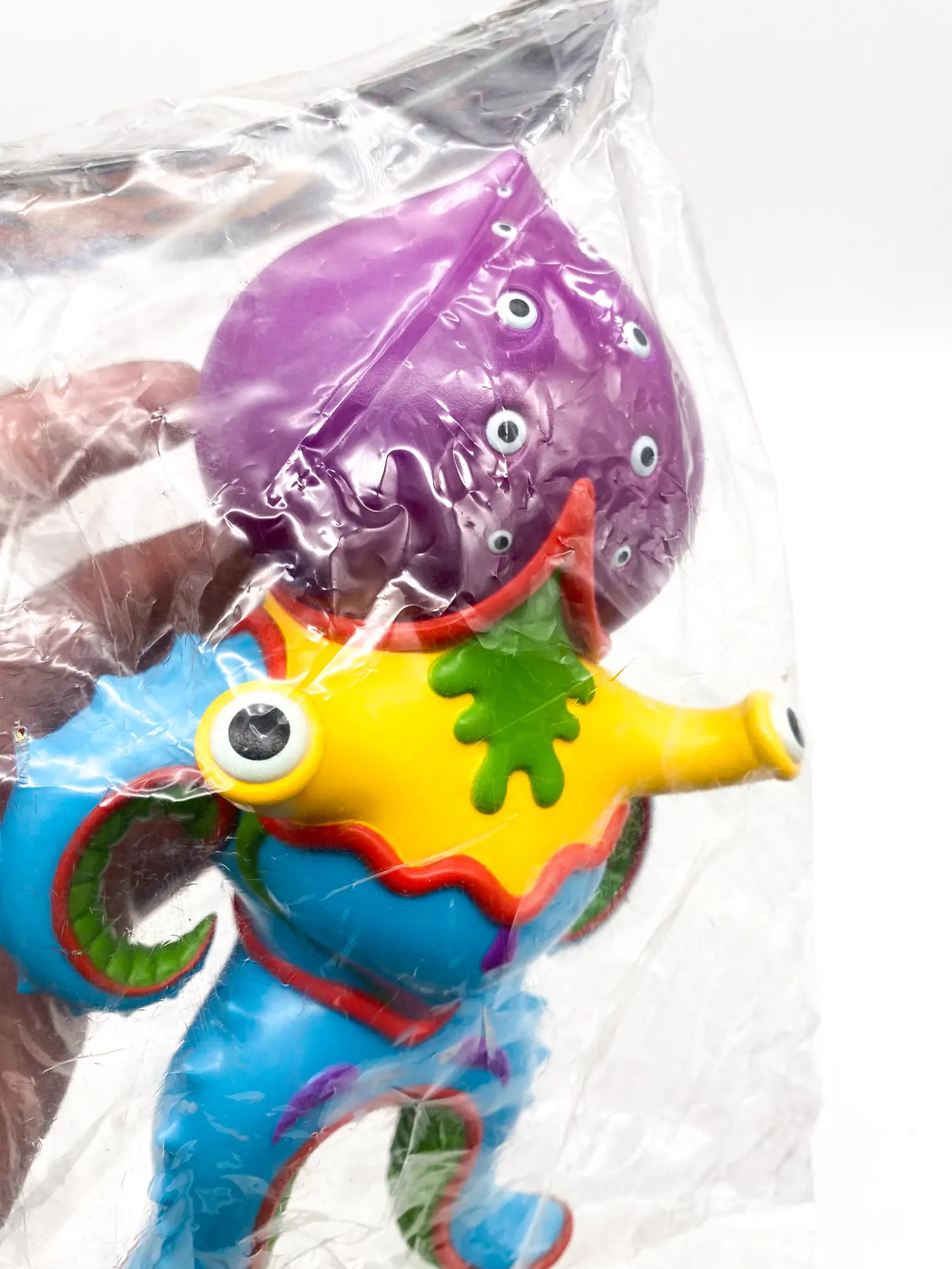 Jim Woodring MANTRA Purple/blue PressPop 2002 Vinyl Figure – Scellé / MISB Rare – Image 10