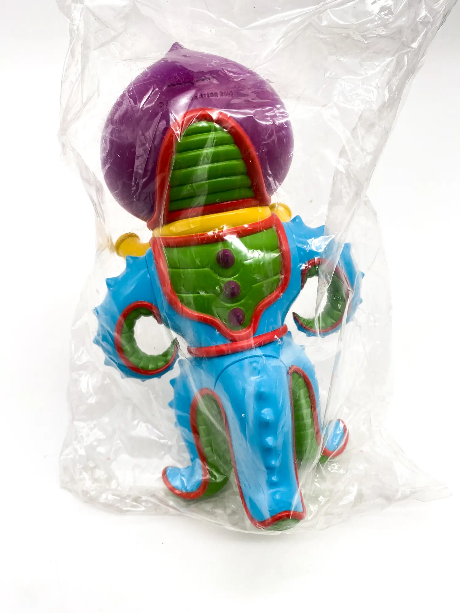 Jim Woodring MANTRA Purple/blue PressPop 2002 Vinyl Figure – Scellé / MISB Rare – Image 5