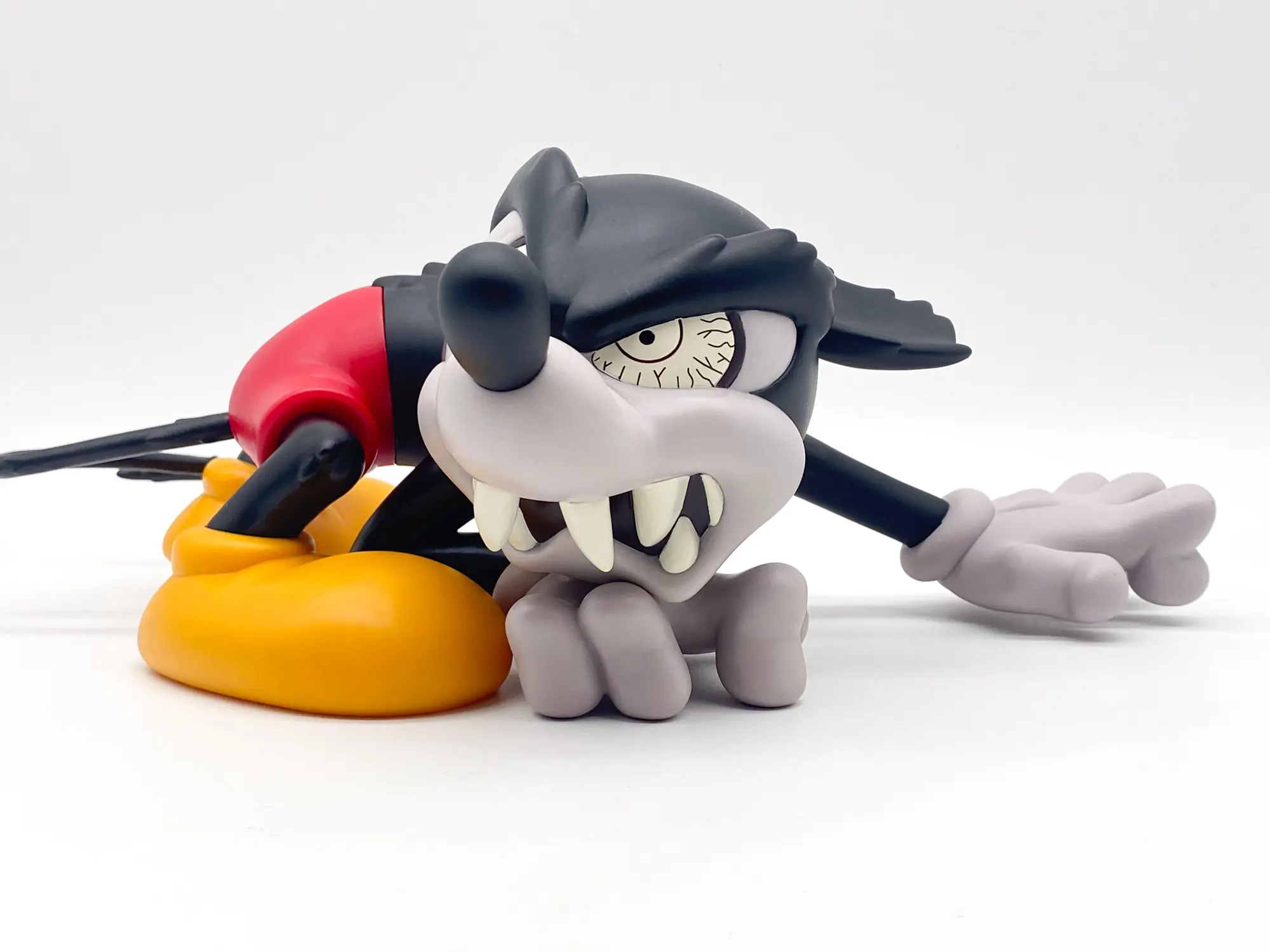 Vcd Mickey Mouse Runaway Brain W-Size Disney Medicom Toy (large size) – Image 15