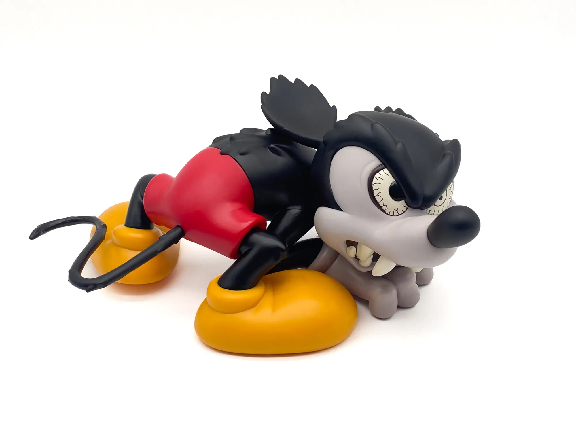 Vcd Mickey Mouse Runaway Brain W-Size Disney Medicom Toy (large size) – Image 13