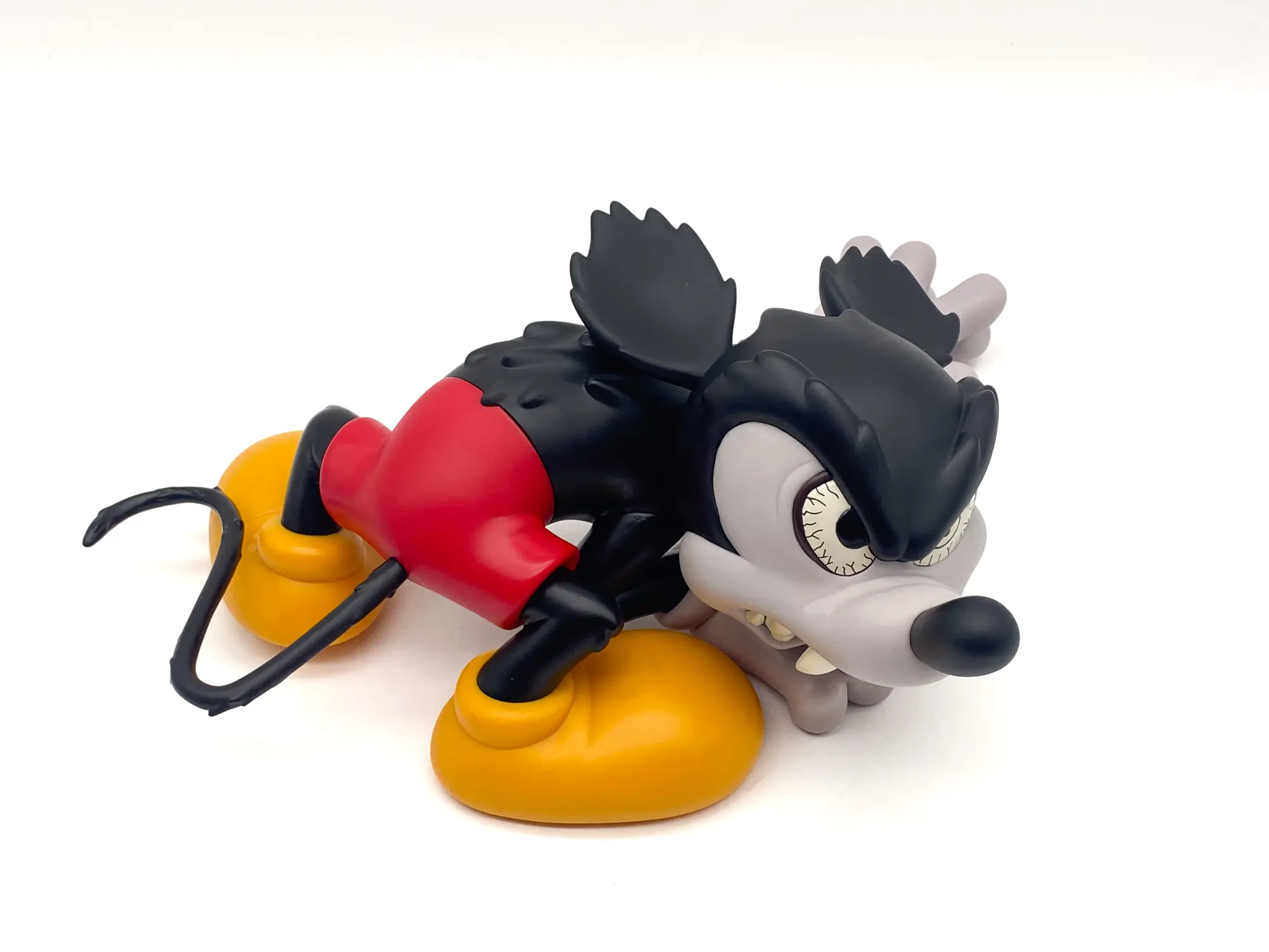 Vcd Mickey Mouse Runaway Brain W-Size Disney Medicom Toy (large size) – Image 12