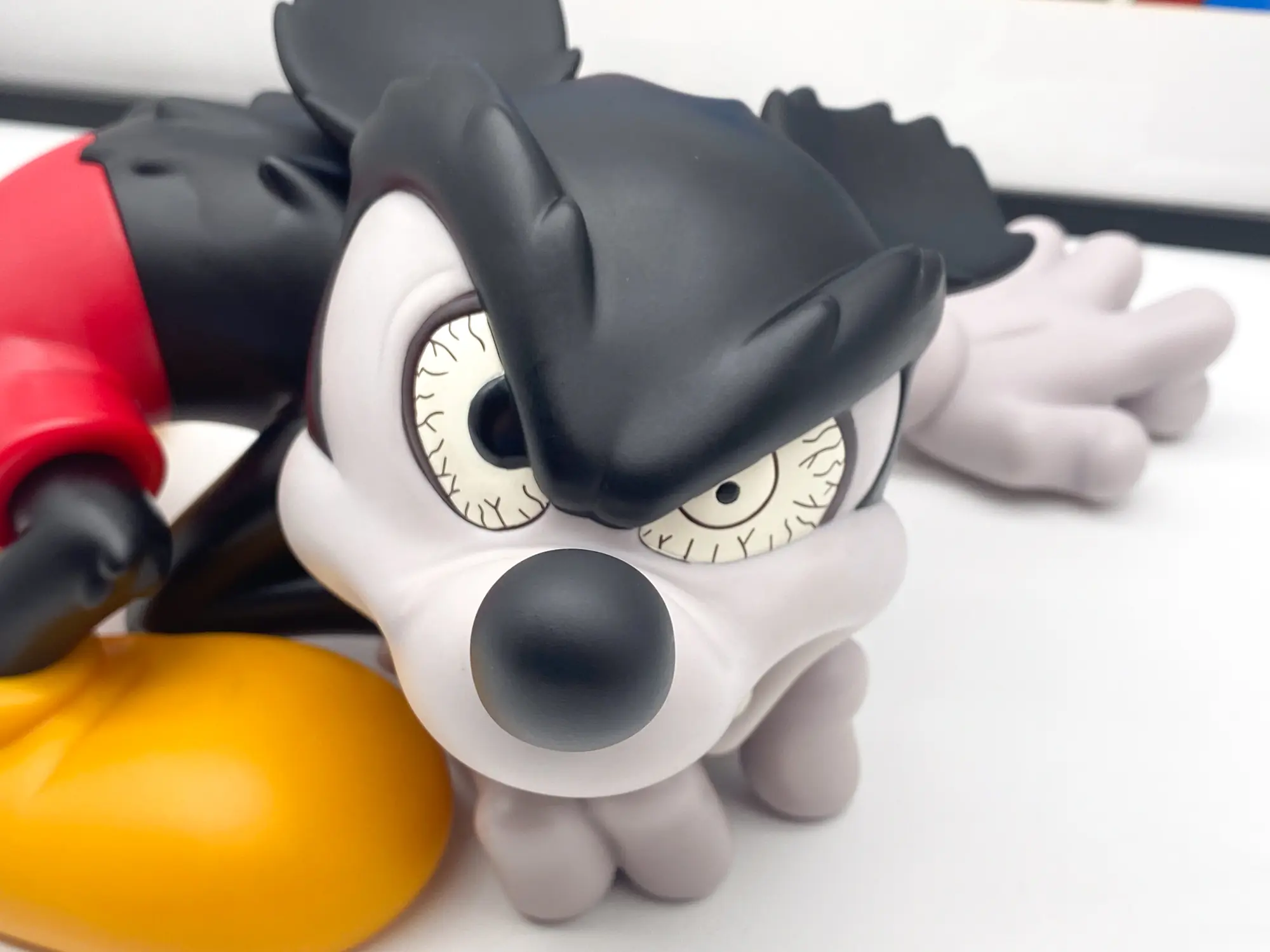 Vcd Mickey Mouse Runaway Brain W-Size Disney Medicom Toy (large size) – Image 10