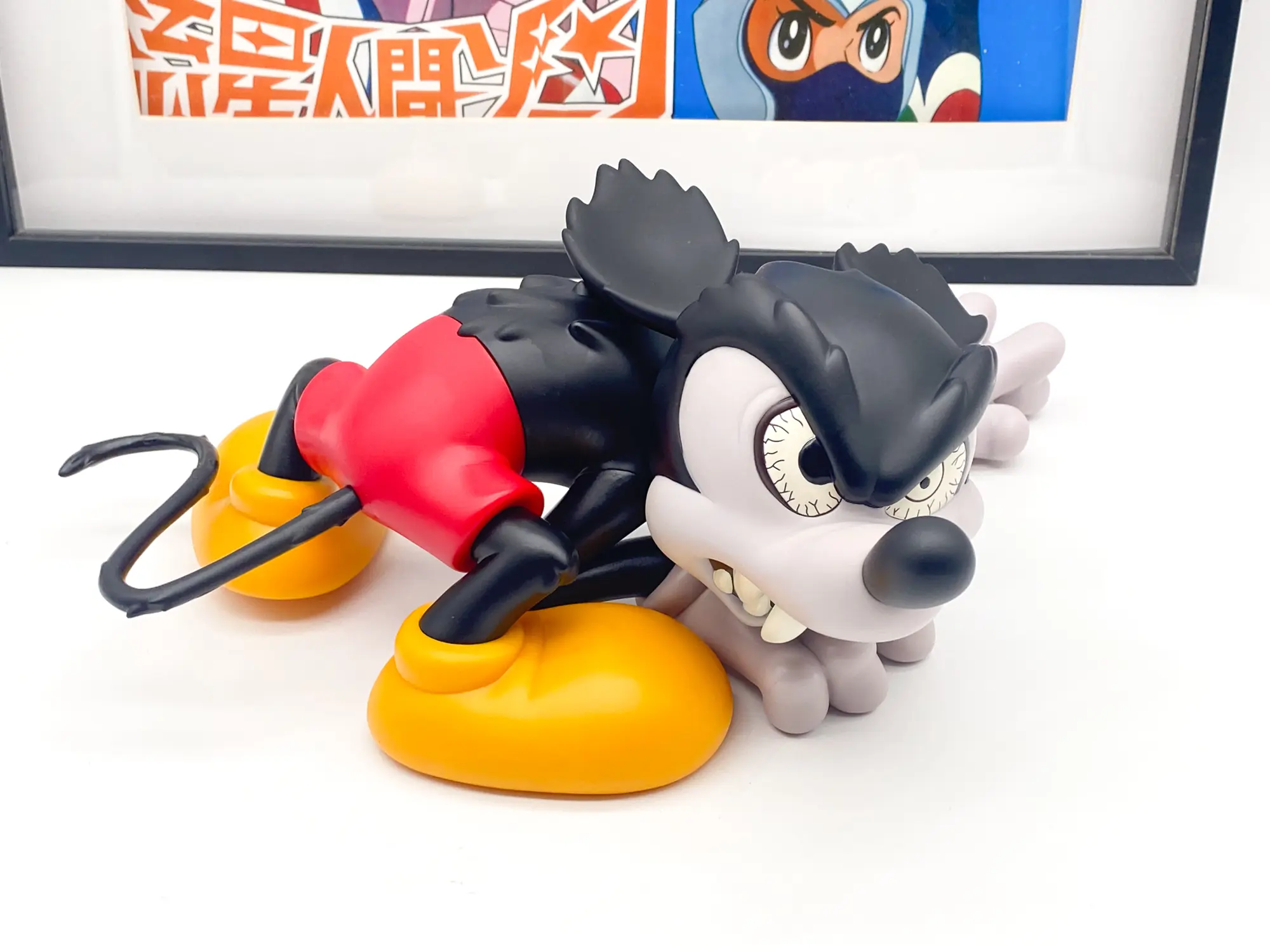 Vcd Mickey Mouse Runaway Brain W-Size Disney Medicom Toy (large size) – Image 9