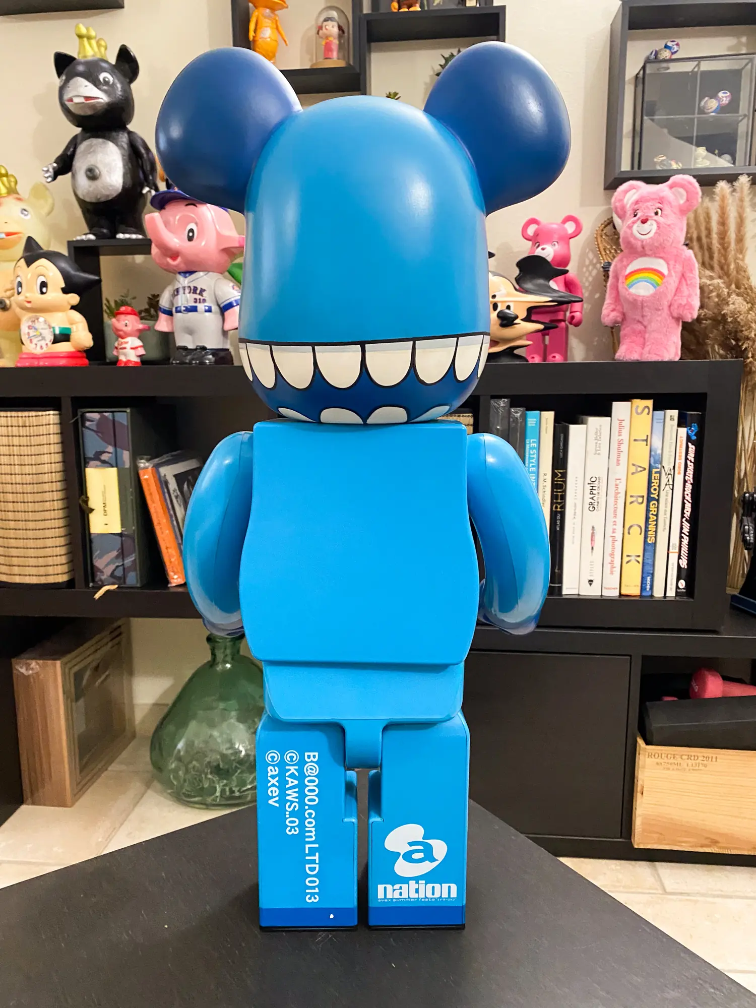 KAWS CHOMPERS 1000% Bearbrick A-Nation 2003