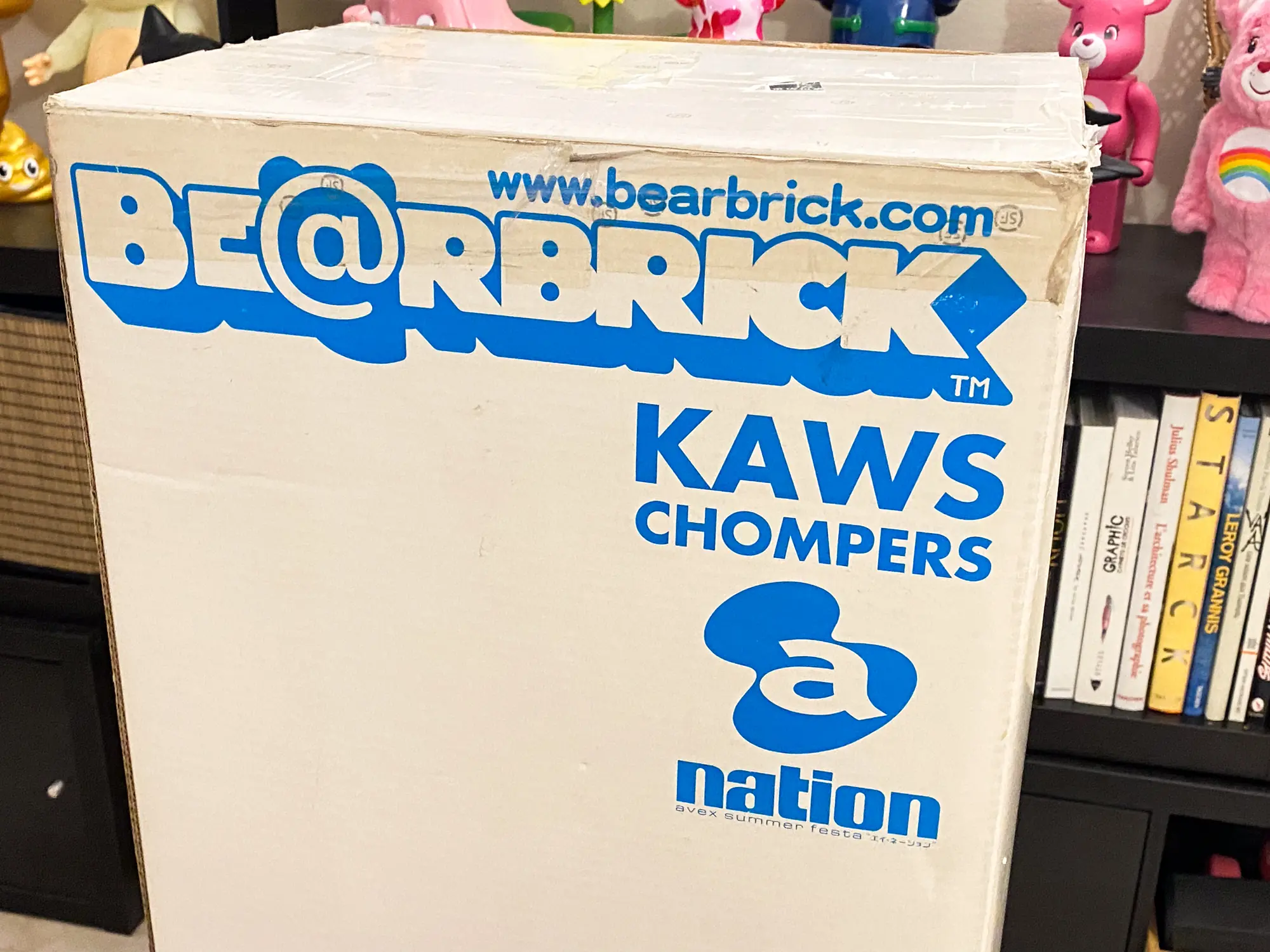 KAWS CHOMPERS 1000% Bearbrick A-Nation 2003