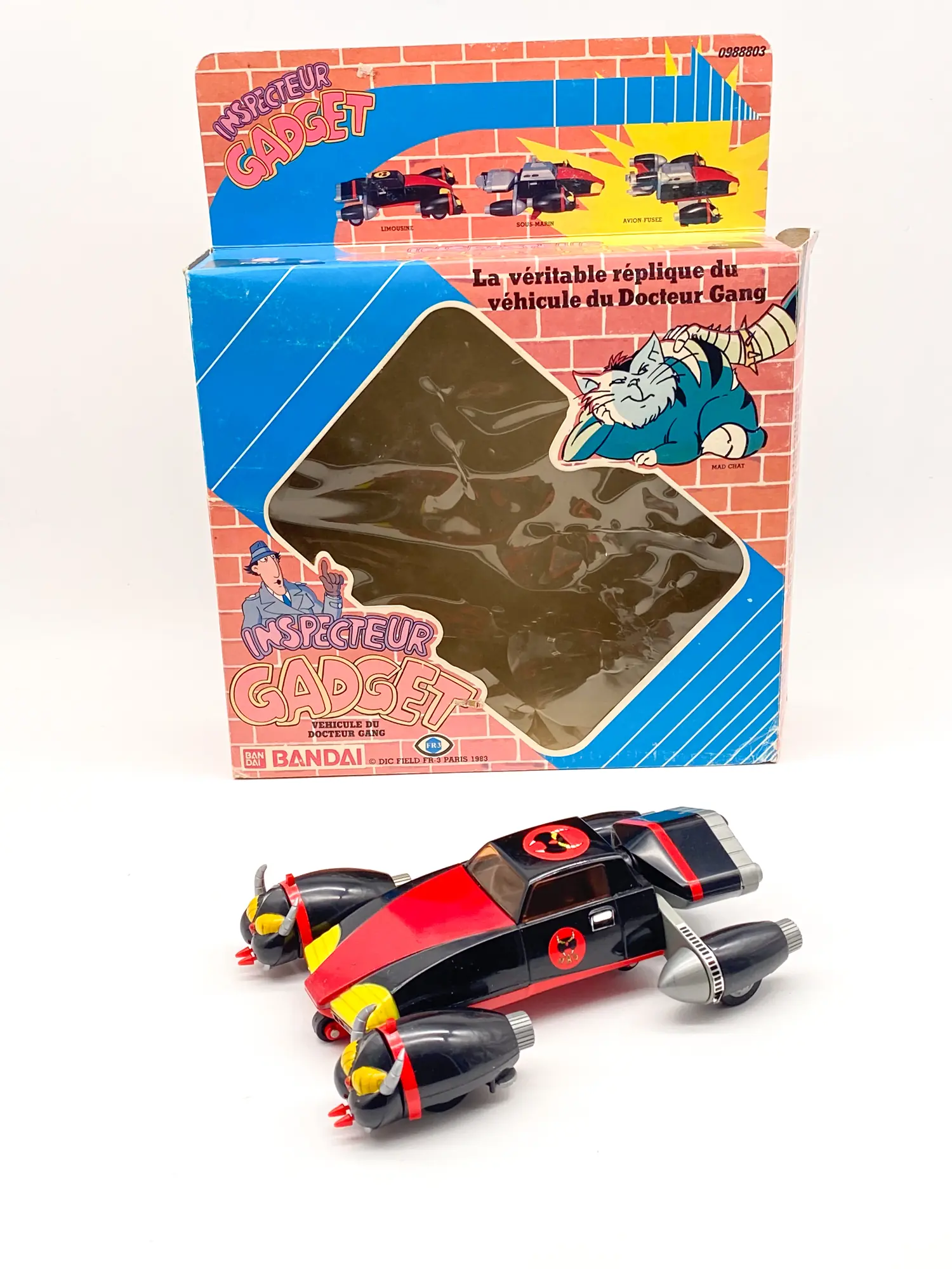 MADMOBILE Docteur Gang Inspecteur Gadget BANDAI 1983 Vintage RARE – Image 30