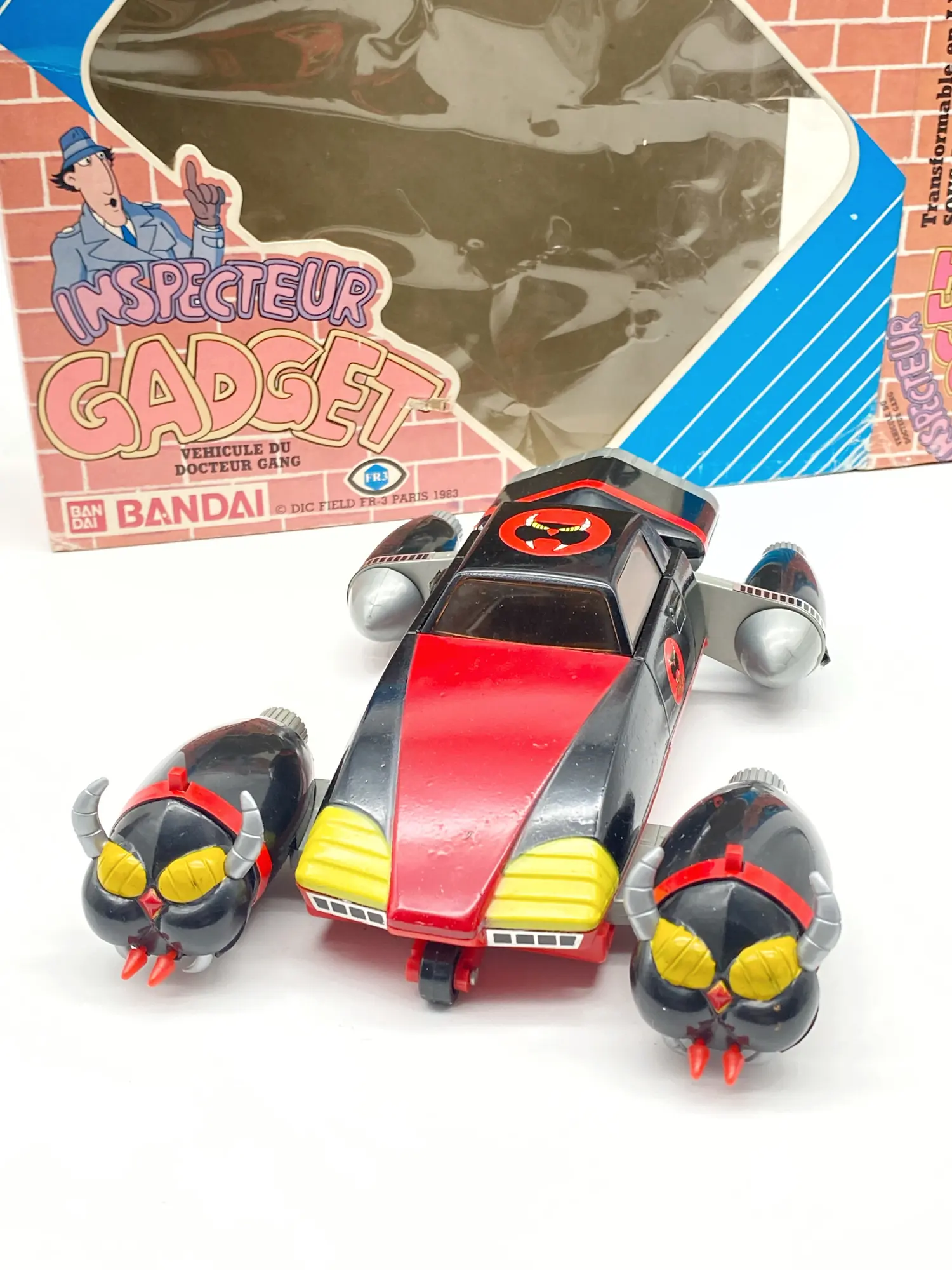 MADMOBILE Docteur Gang Inspecteur Gadget BANDAI 1983 Vintage RARE – Image 14