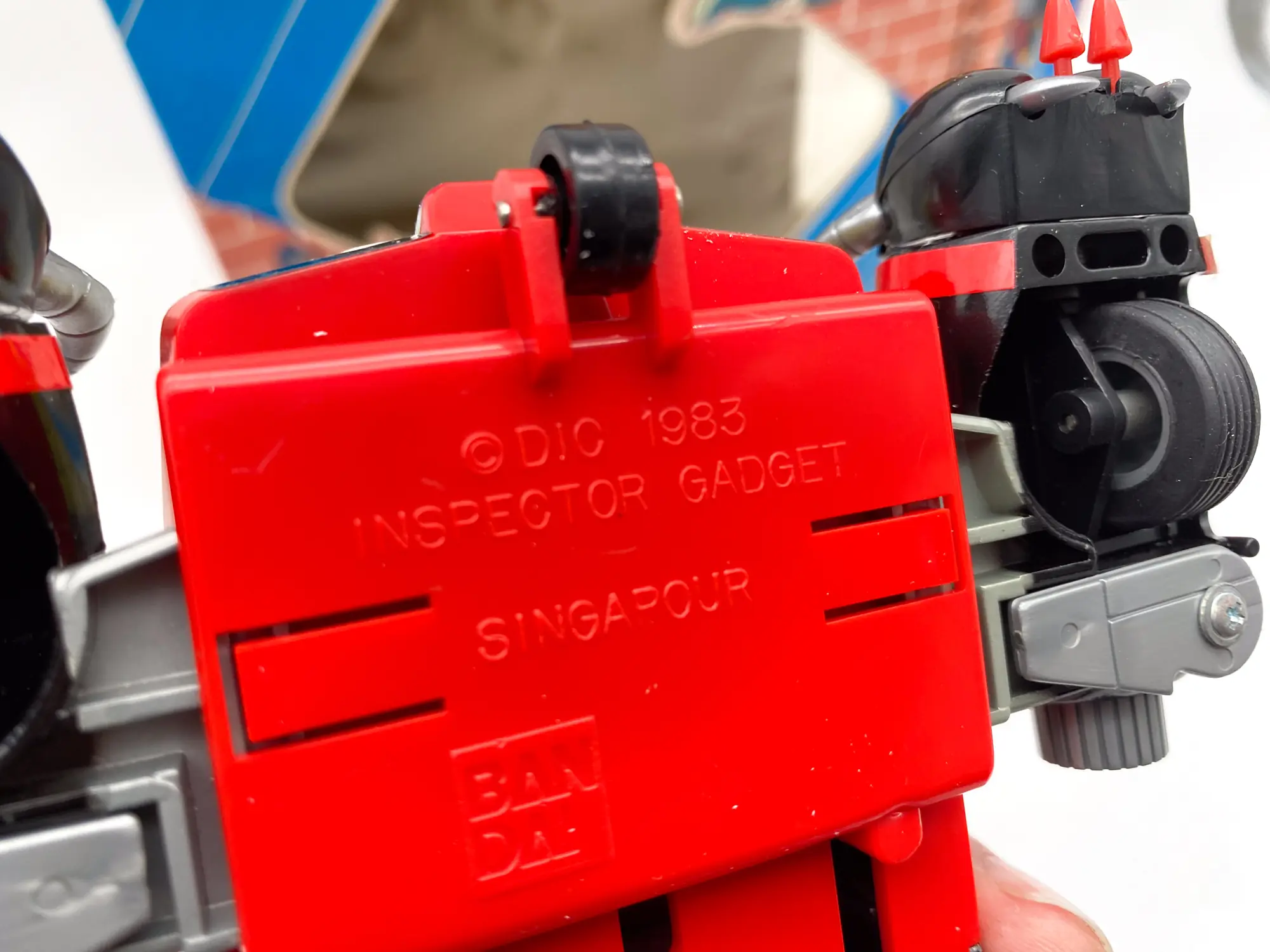 MADMOBILE Docteur Gang Inspecteur Gadget BANDAI 1983 Vintage RARE – Image 16