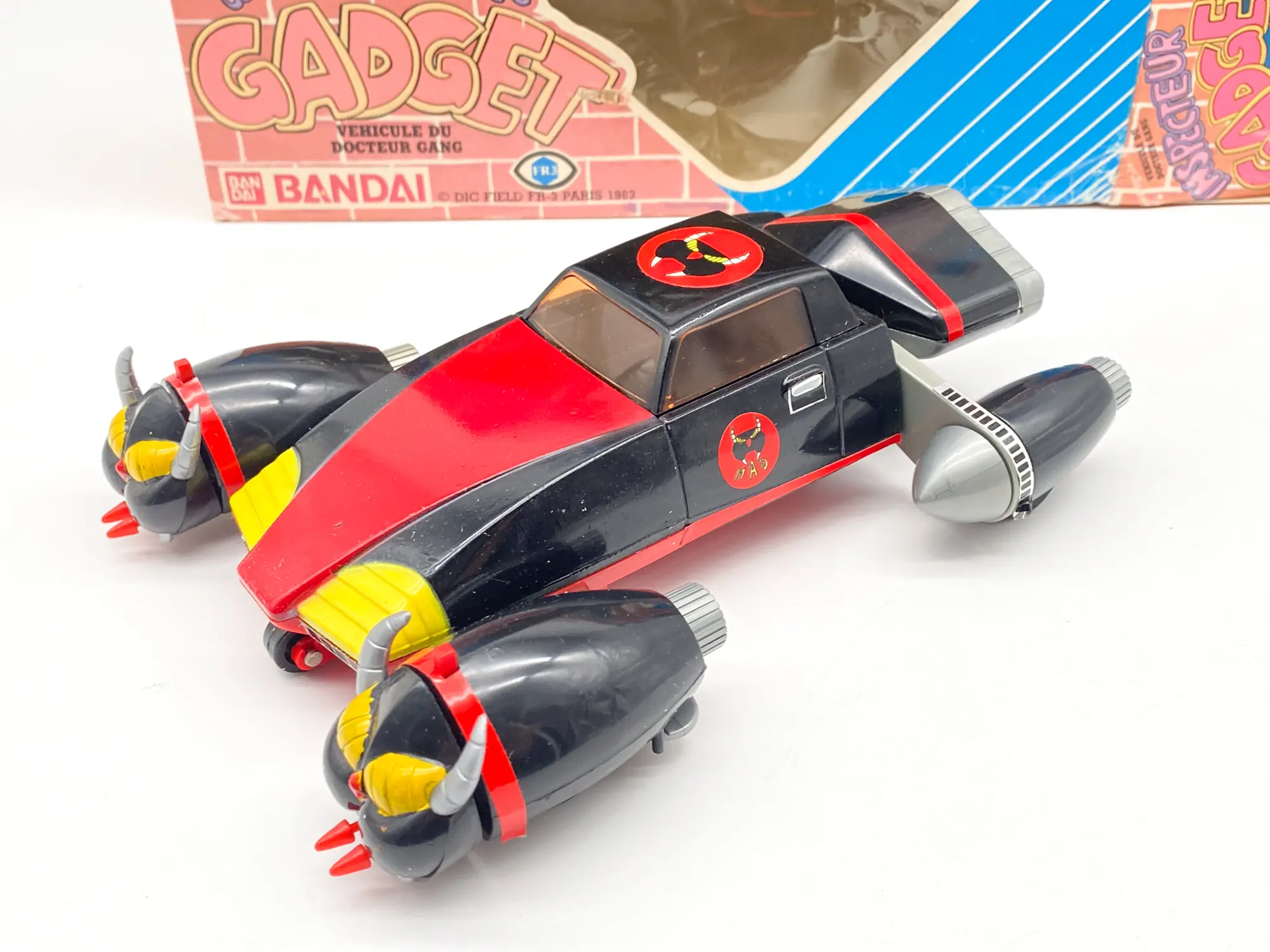 MADMOBILE Docteur Gang Inspecteur Gadget BANDAI 1983 Vintage RARE – Image 22