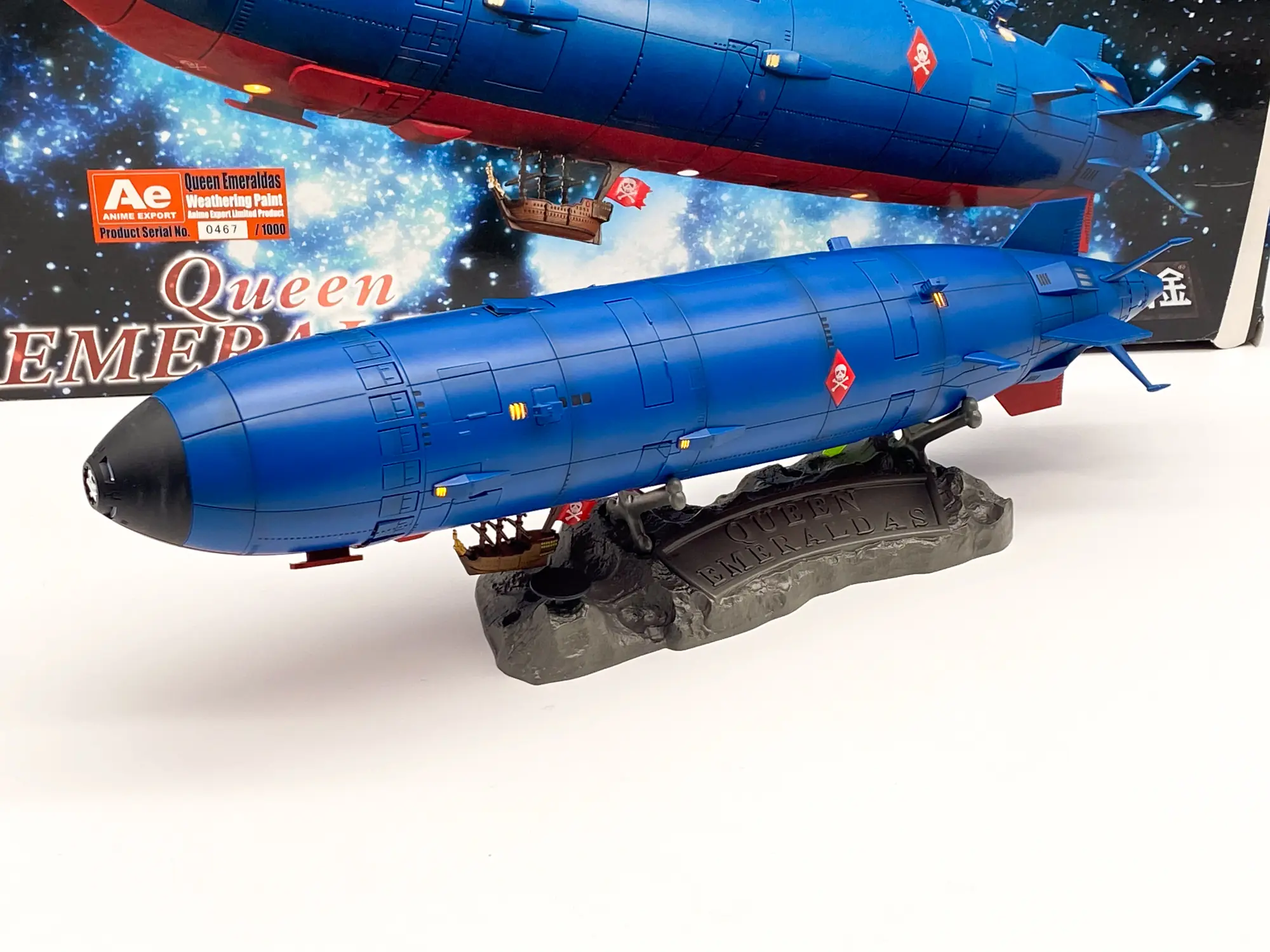 Queen Emeraldas Weathering Paint Aoshima Miracle House SGM-25 MIB – Image 5