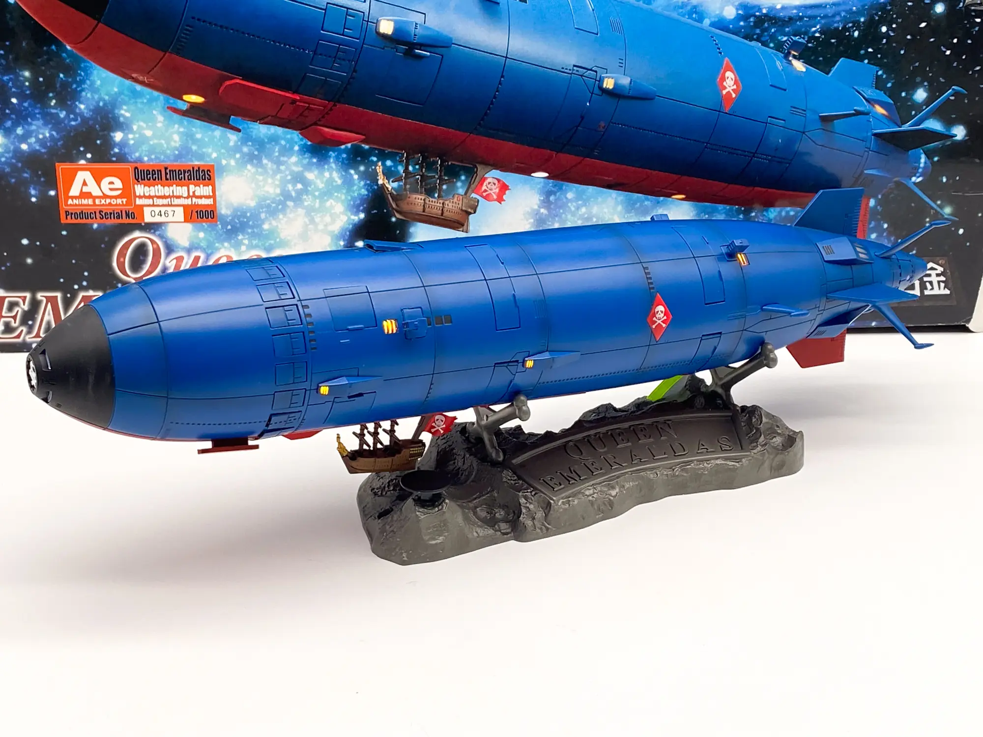 Queen Emeraldas Weathering Paint Aoshima Miracle House SGM-25 MIB – Image 3