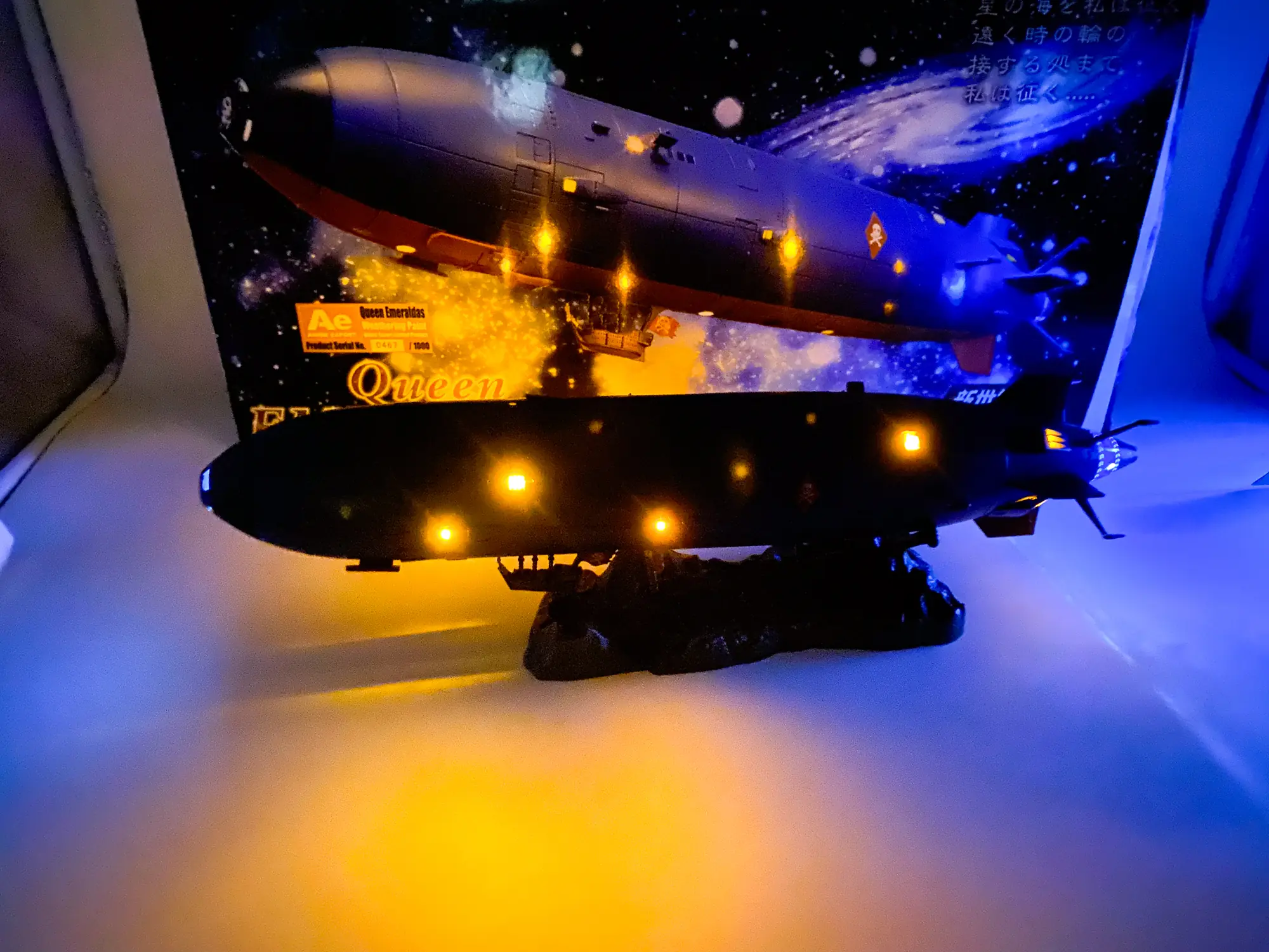 Queen Emeraldas Weathering Paint Aoshima Miracle House SGM-25 MIB – Image 12