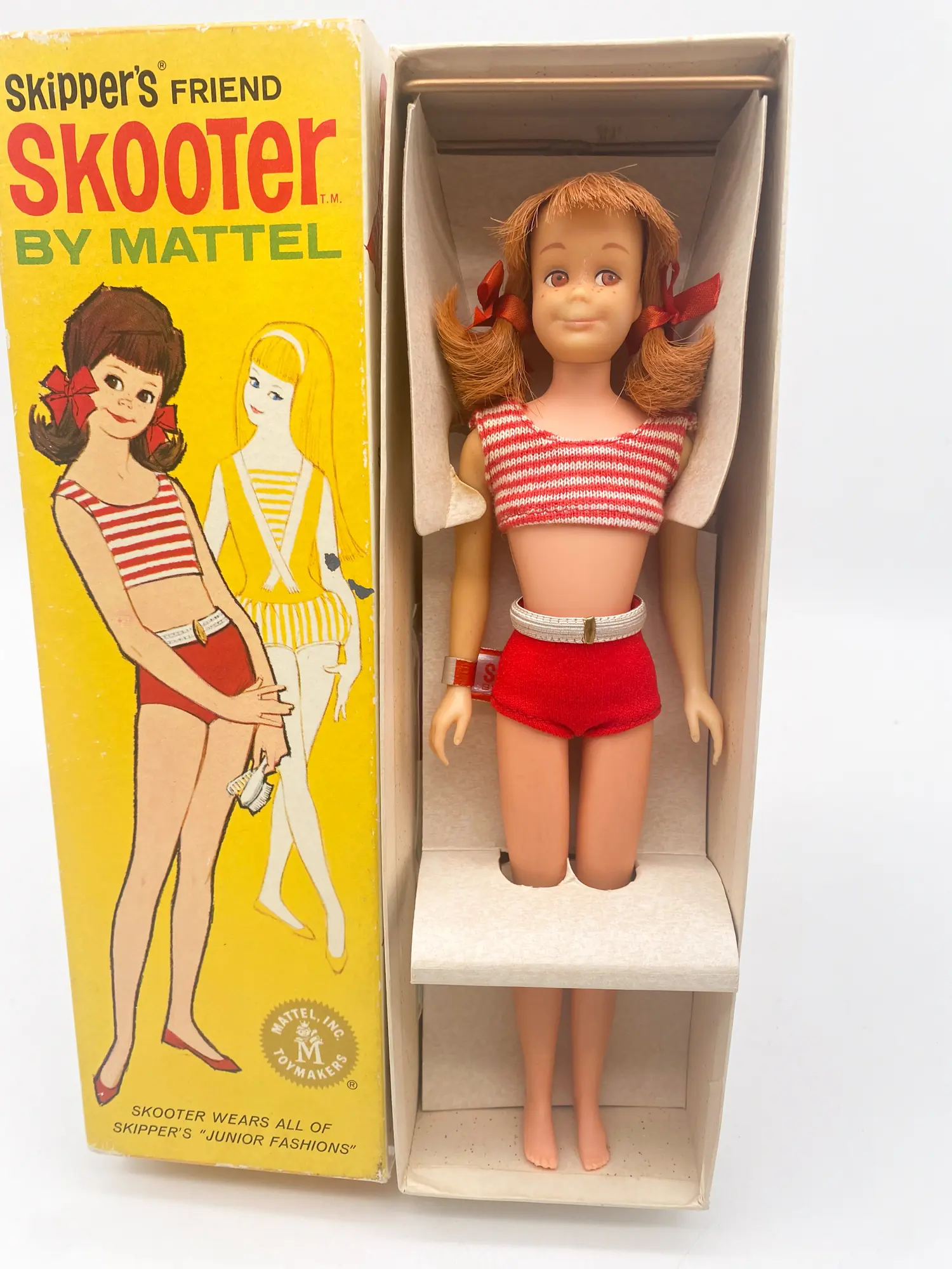 SKOOTER Barbie Doll Mattel #1040 - In Original Box Vintage 1964 – Image 10
