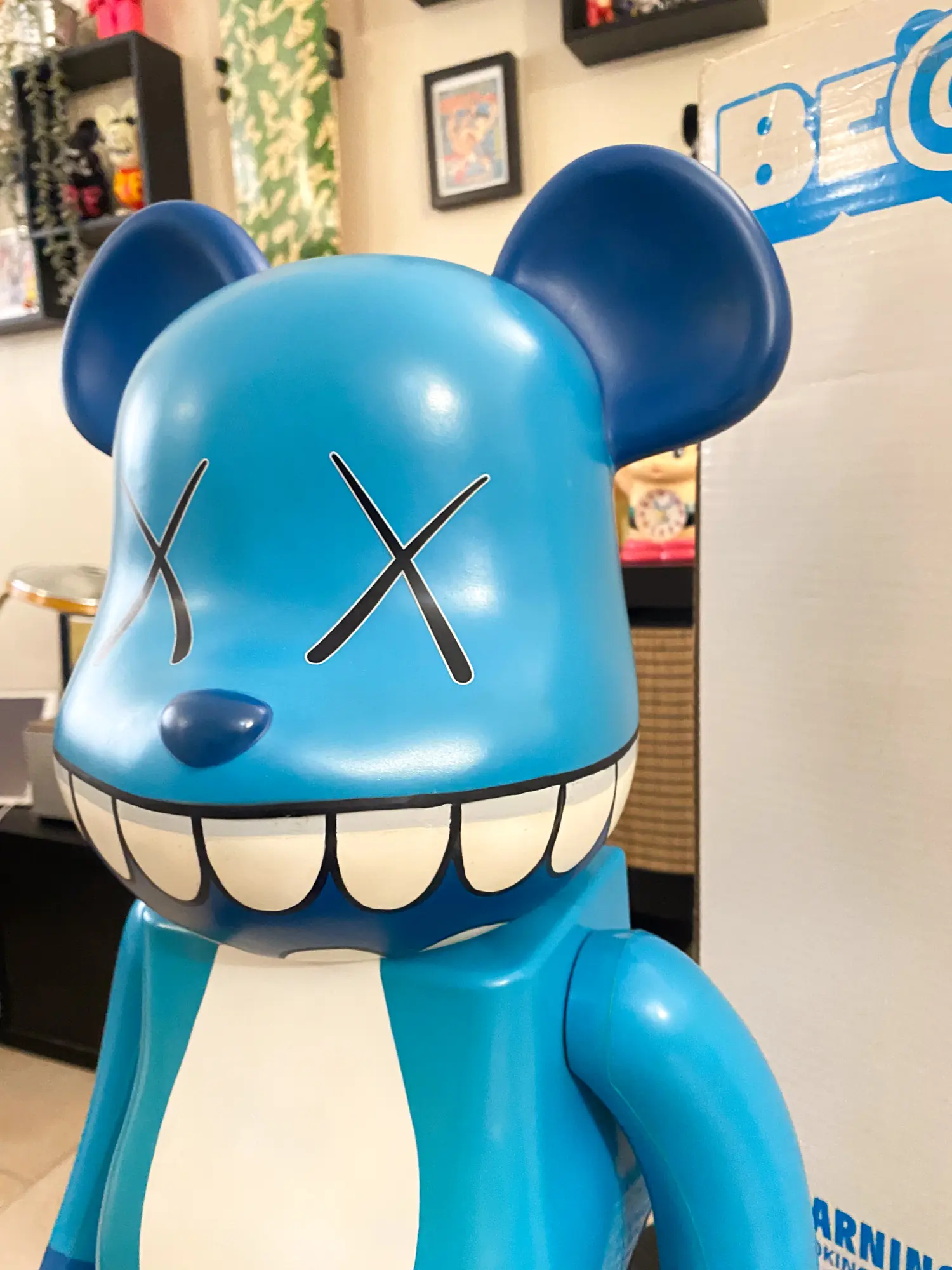 KAWS CHOMPERS 1000% Bearbrick A-Nation 2003