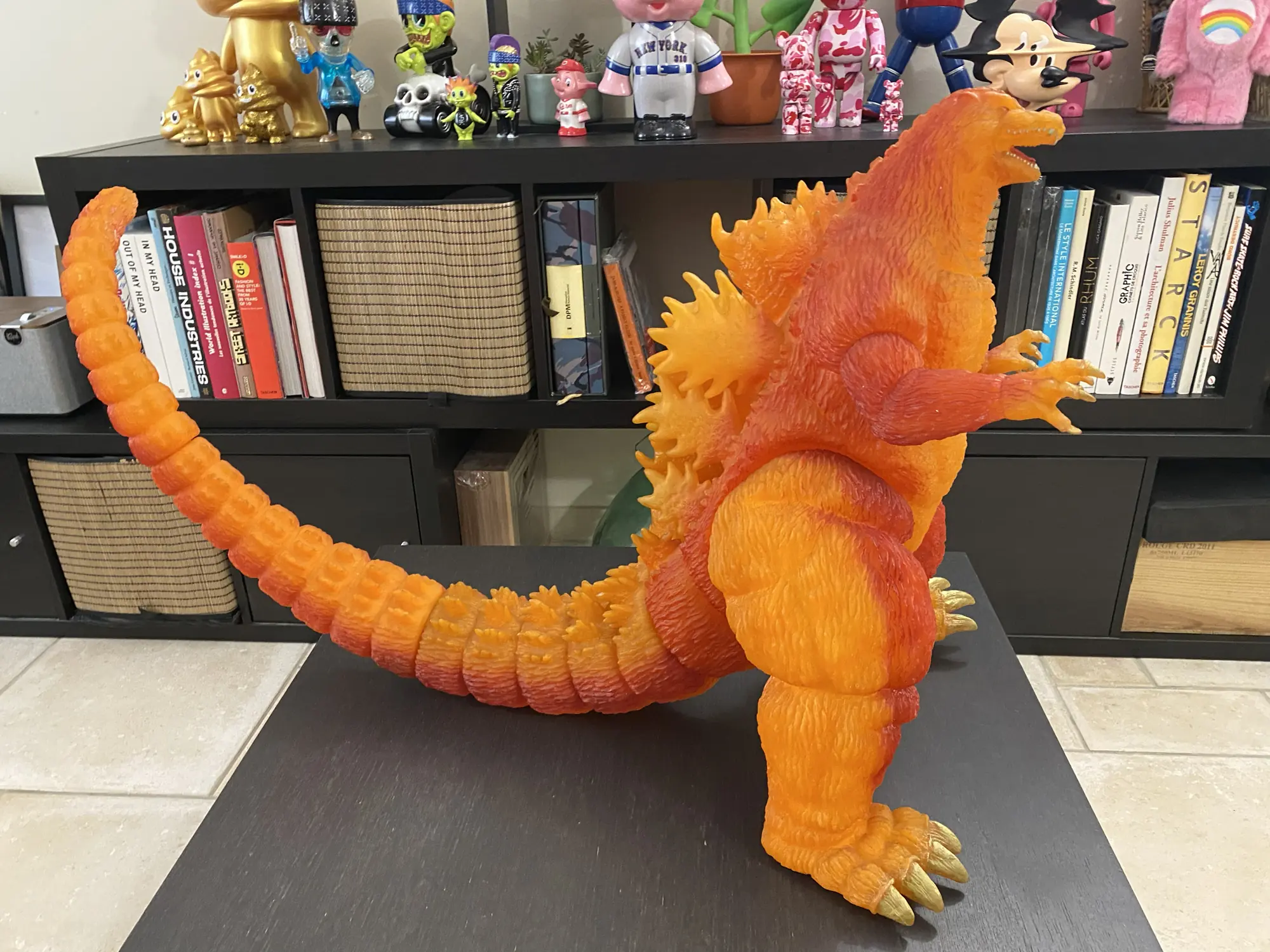 Burning Godzilla Premium Super Big Scale BANDAI 1994 Oversized Sofubi LOOSE – Image 10