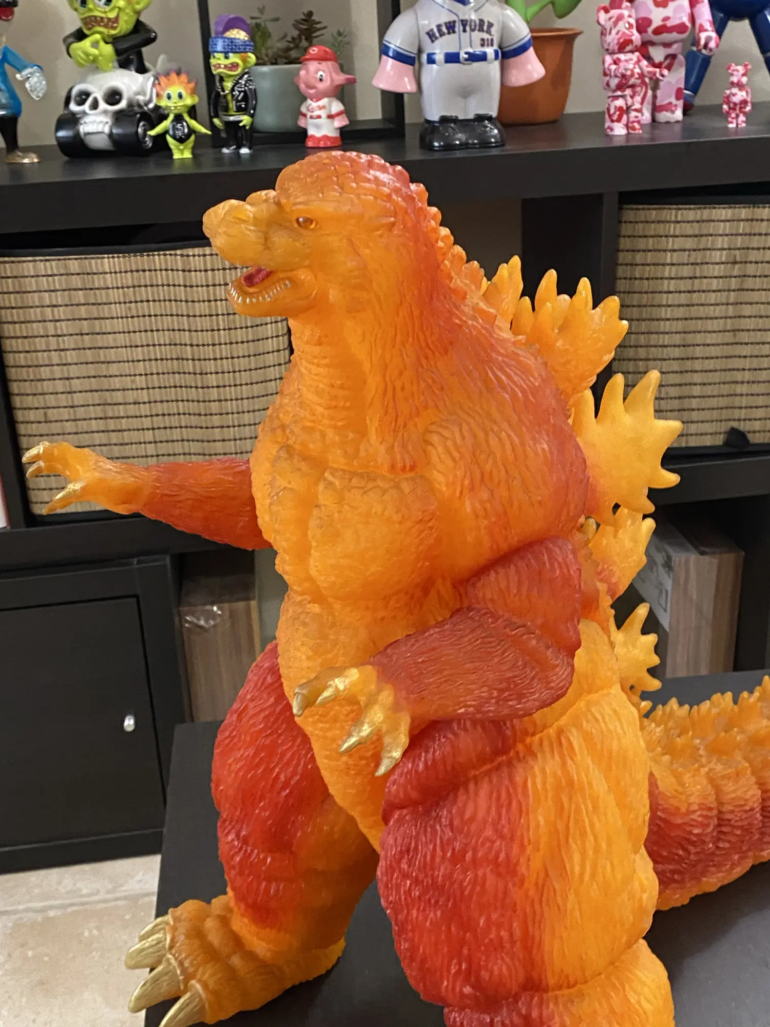 Burning Godzilla Premium Super Big Scale BANDAI 1994 Oversized Sofubi LOOSE – Image 15