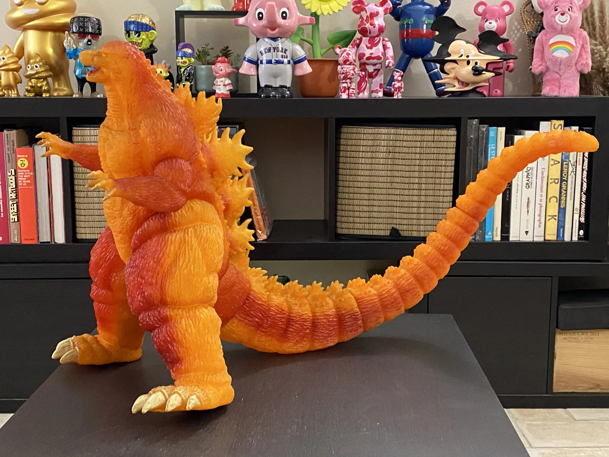 Burning Godzilla Premium Super Big Scale BANDAI 1994 Oversized Sofubi LOOSE – Image 14