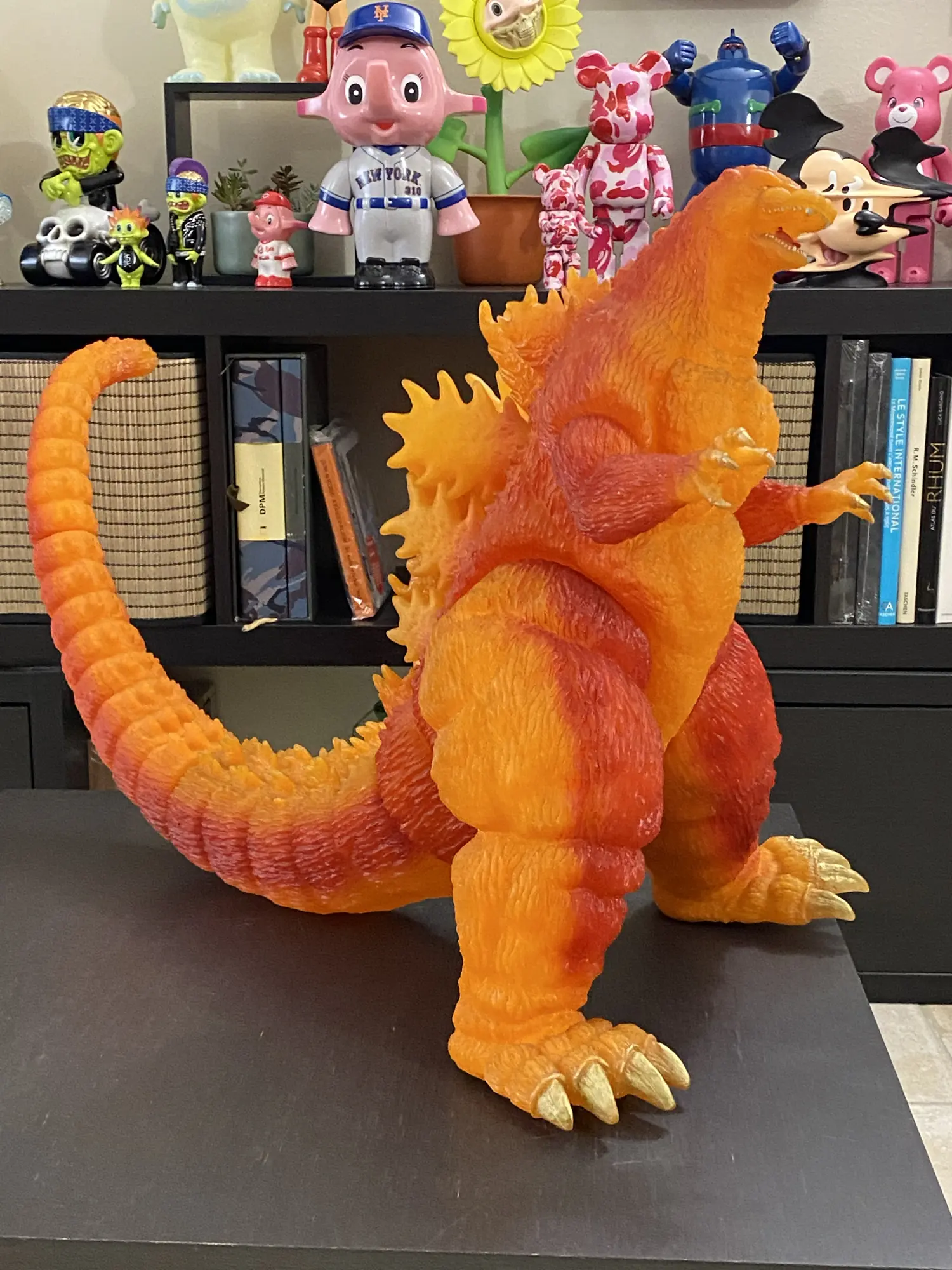 Burning Godzilla Premium Super Big Scale BANDAI 1994 Oversized Sofubi LOOSE – Image 13