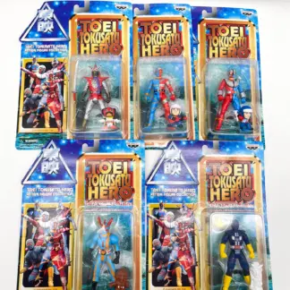TOEI TOKUSATSU HERO Banpresto 1998 - Kikaider Inazuman Arashi - Neuf/MOC