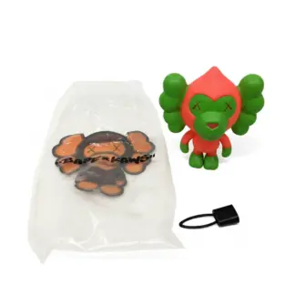 Kaws Baby Miło BAPE (pink-green) - A Bathing Ape 2005