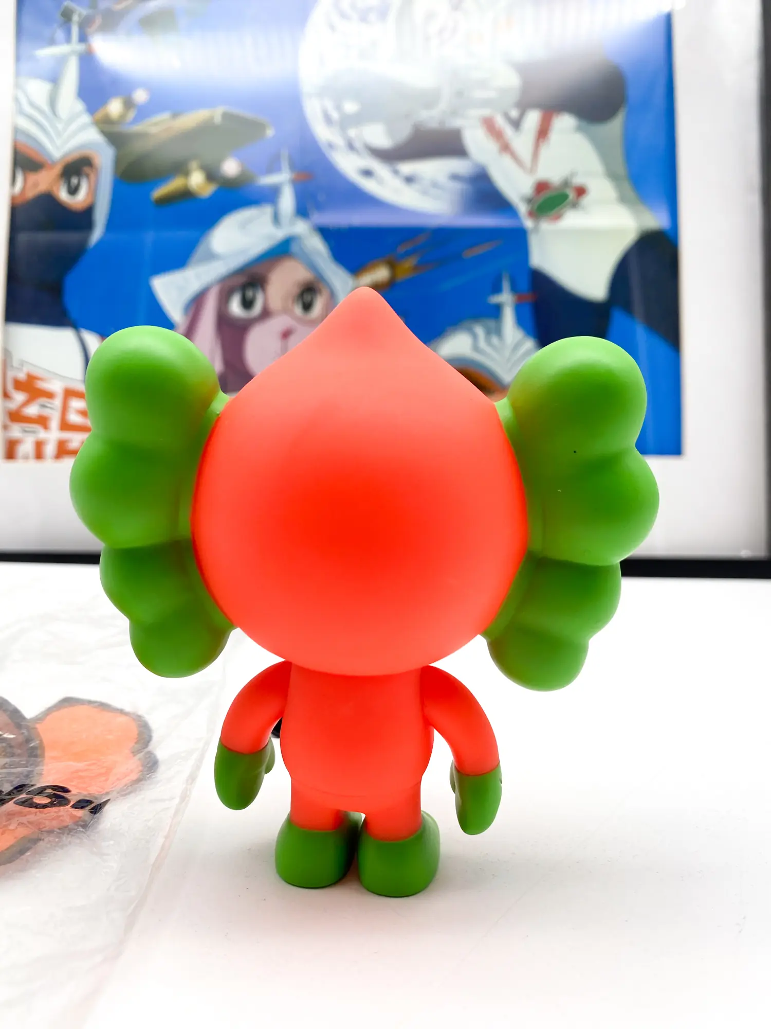 Kaws Baby Milo BAPE (pink-green) - A Bathing Ape 2005 MIB – Image 7